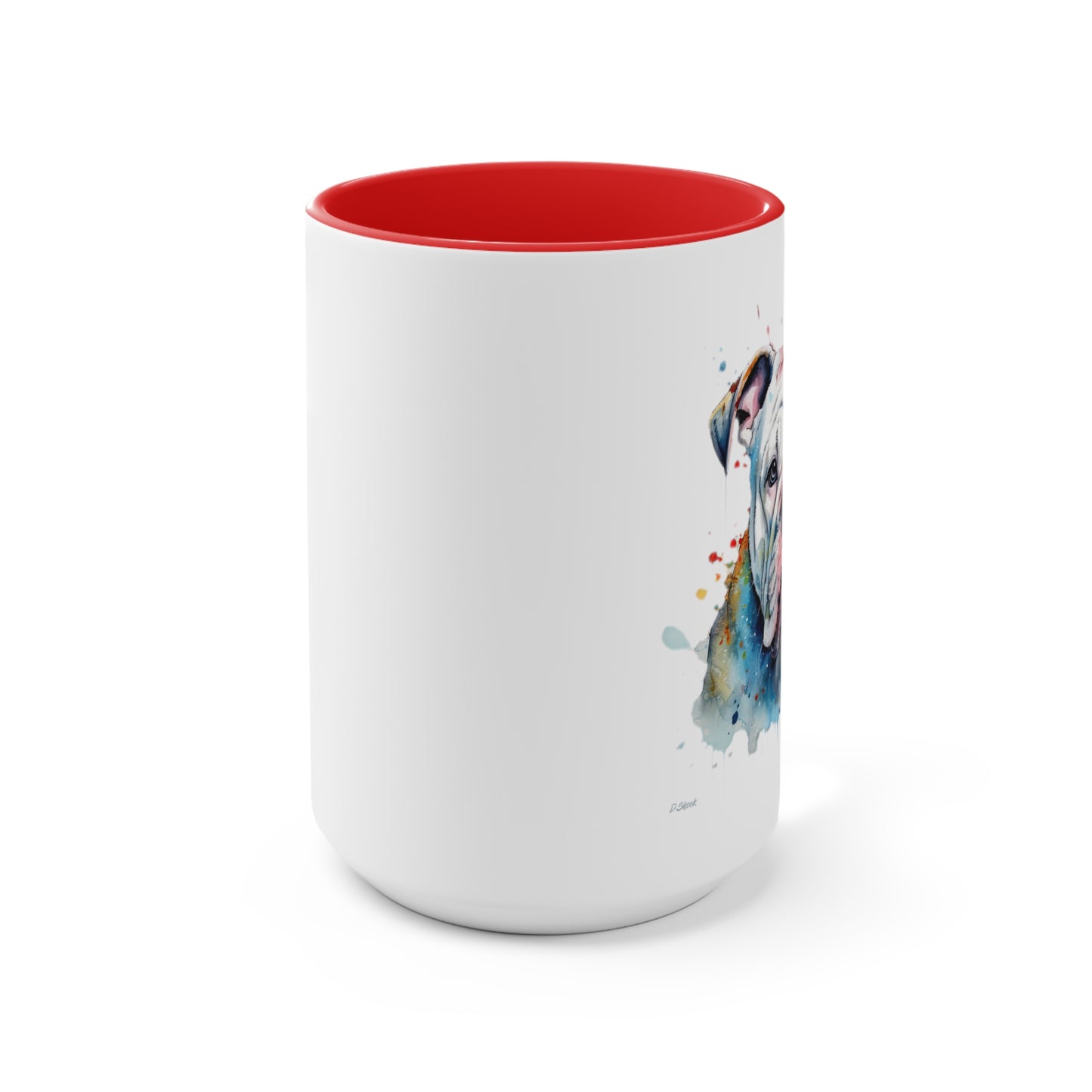 Bulldog 3 Accent Mugs