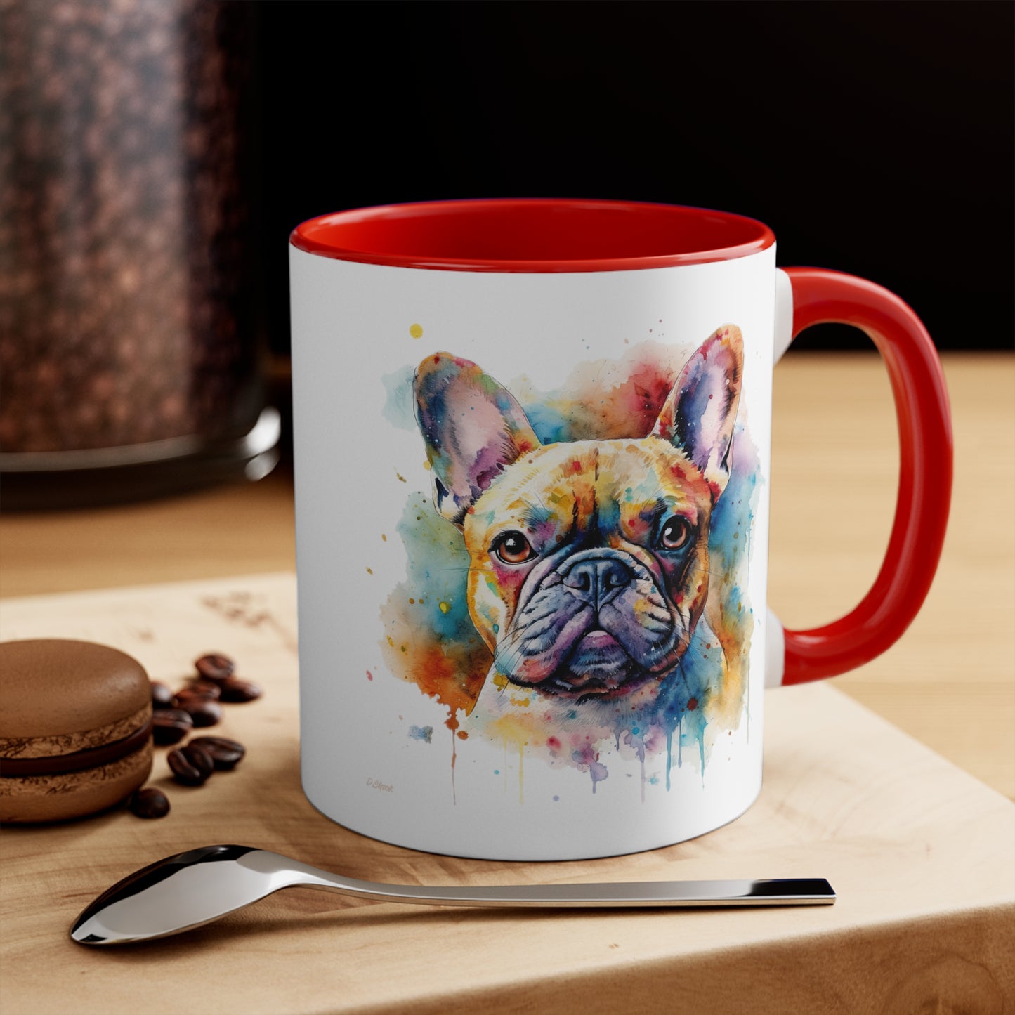 French Bulldog 1 Accent Mugs