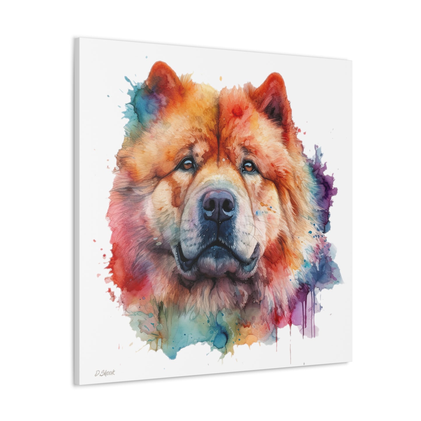 Chow Chow 2 Canvas Gallery Wraps