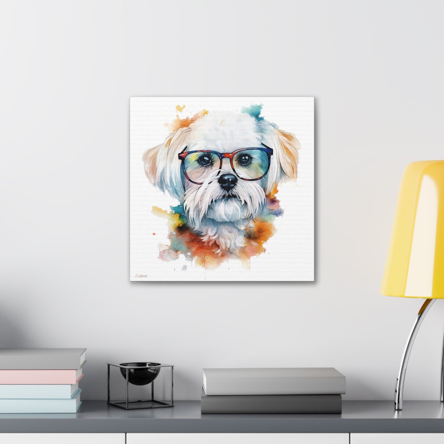 Maltese Dog 5 Canvas Gallery Wraps