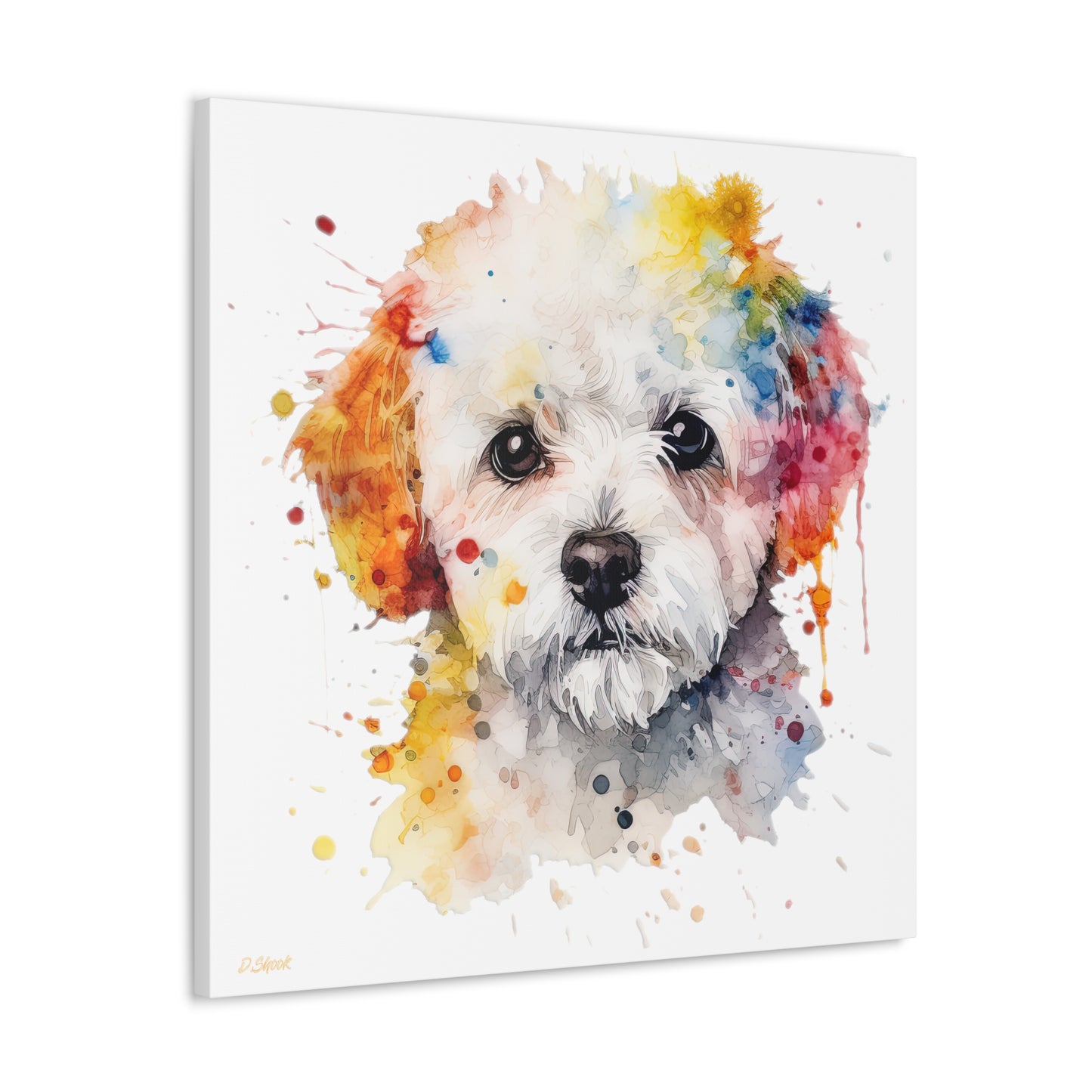Bichon Frise 2 Canvas Gallery Wraps
