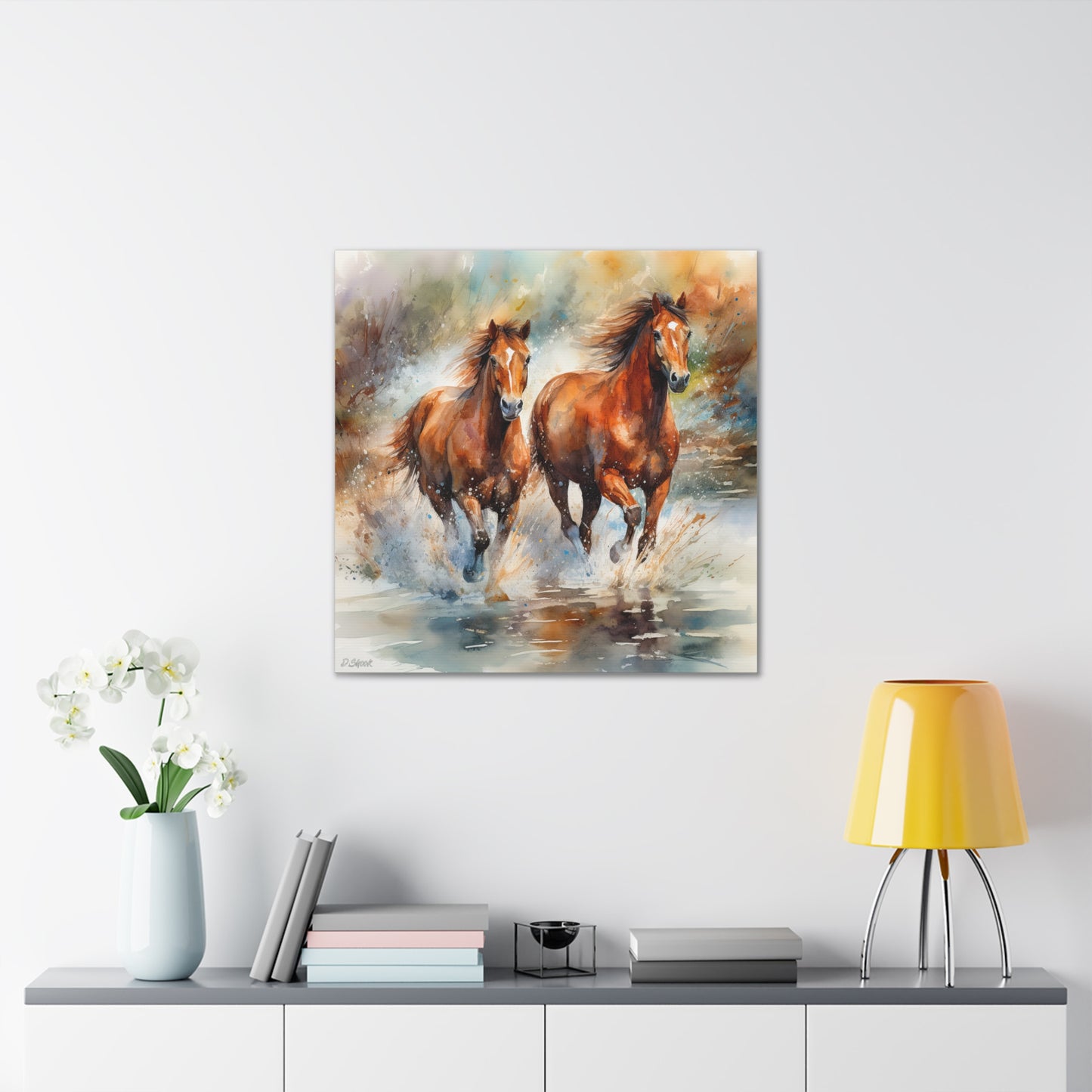 Horse Rescue 17 Canvas Gallery Wraps