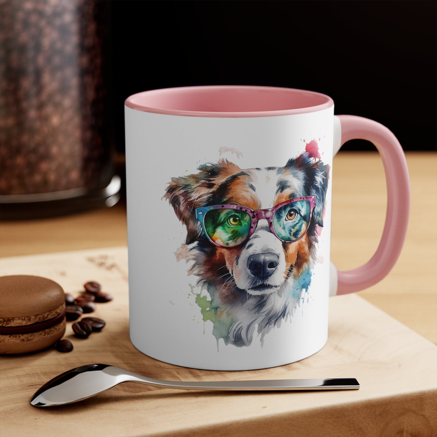 Australian Shepherd 5 Accent Mugs