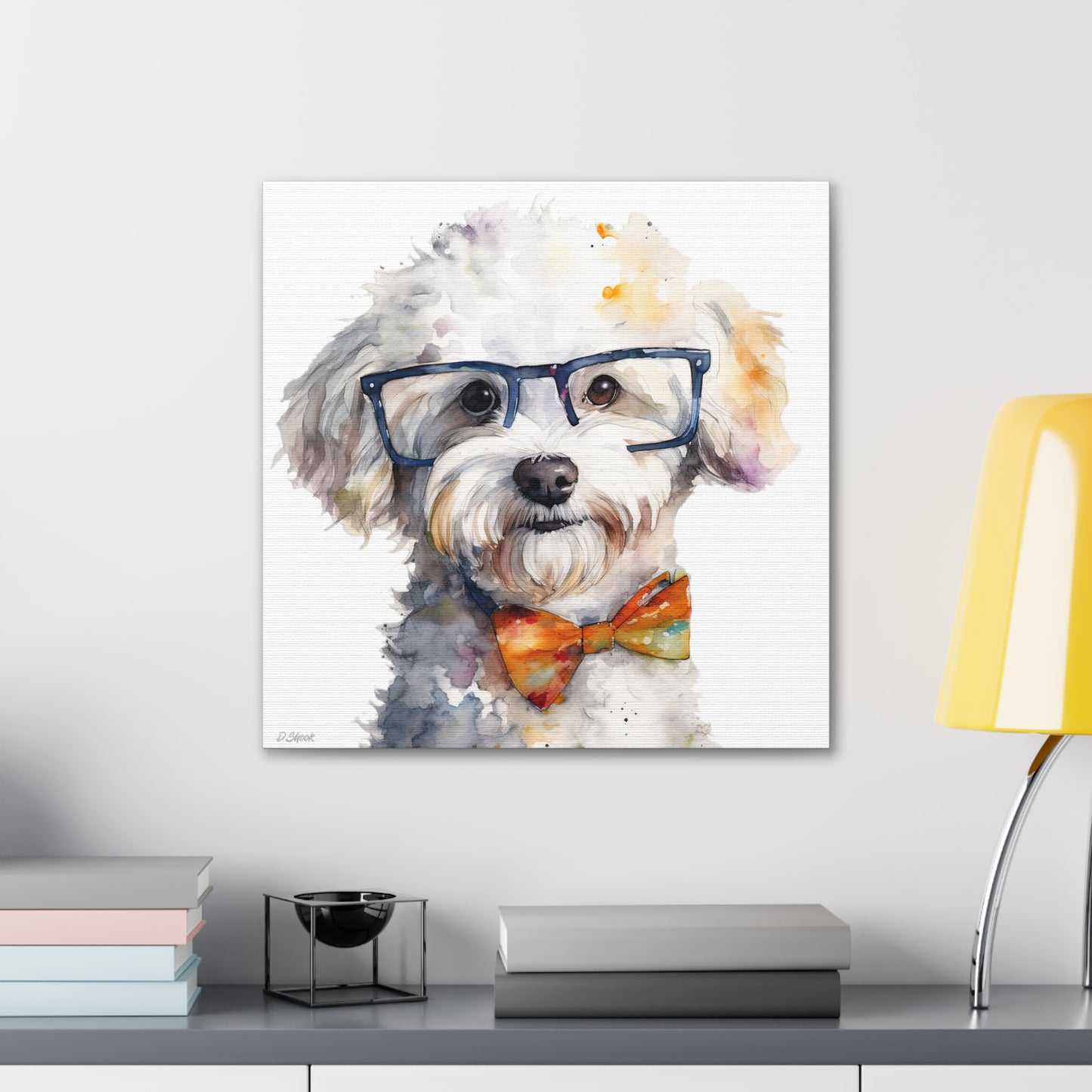 Bichon Frise 4 Canvas Gallery Wraps
