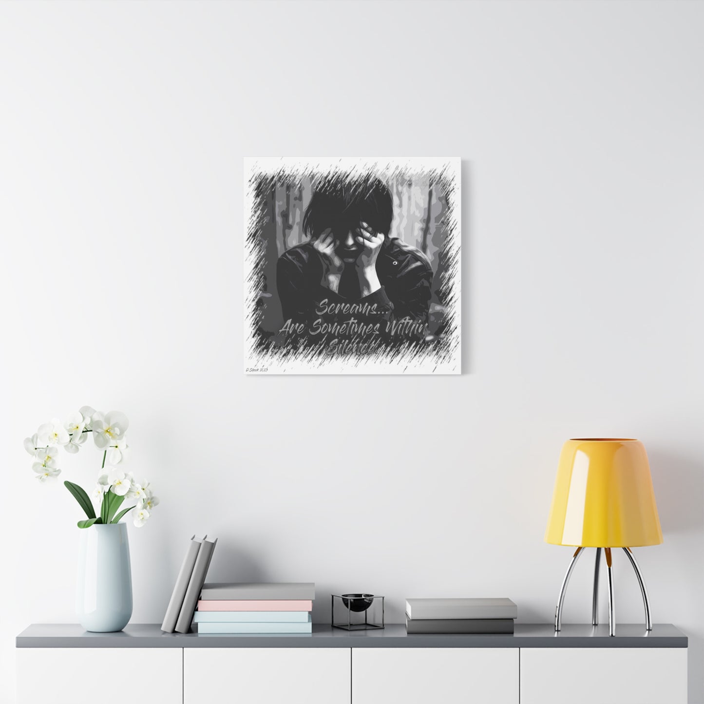 Screams: Matte Canvas, Stretched, 1.25"