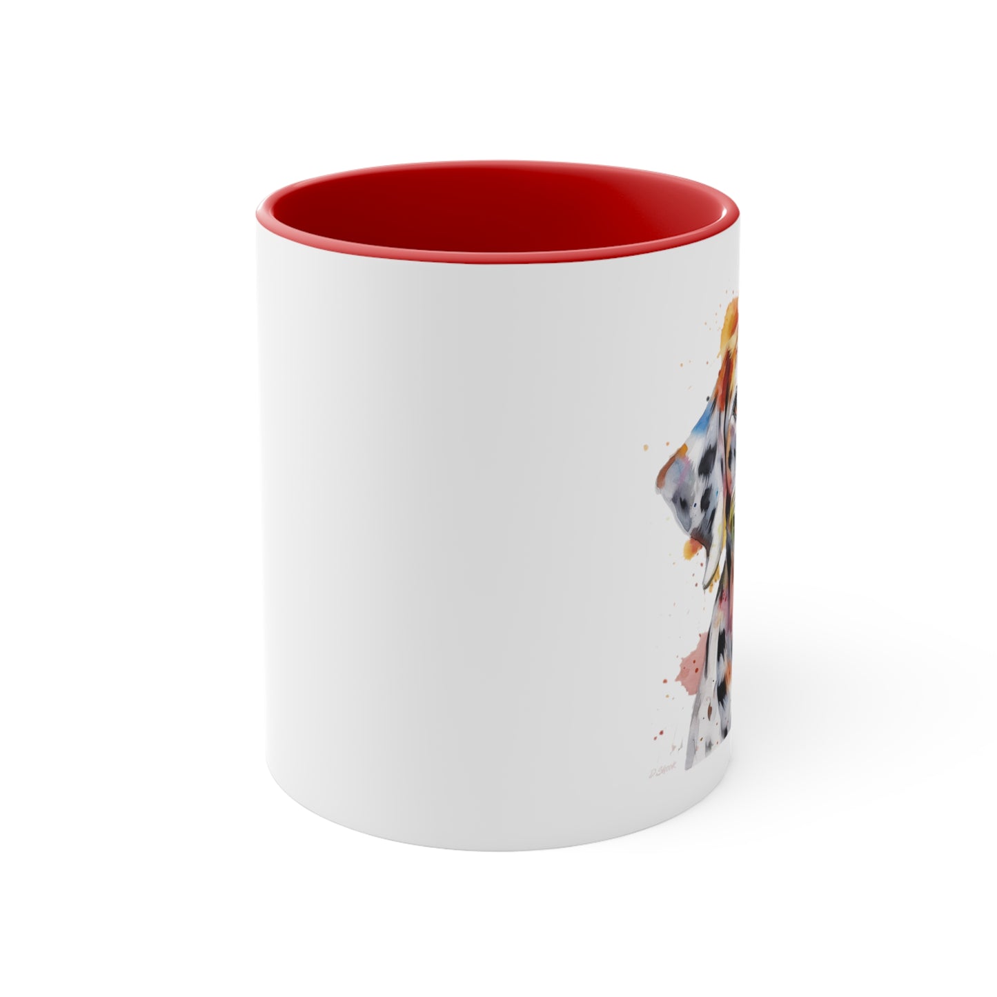 Dalmatian 1 Accent Mugs