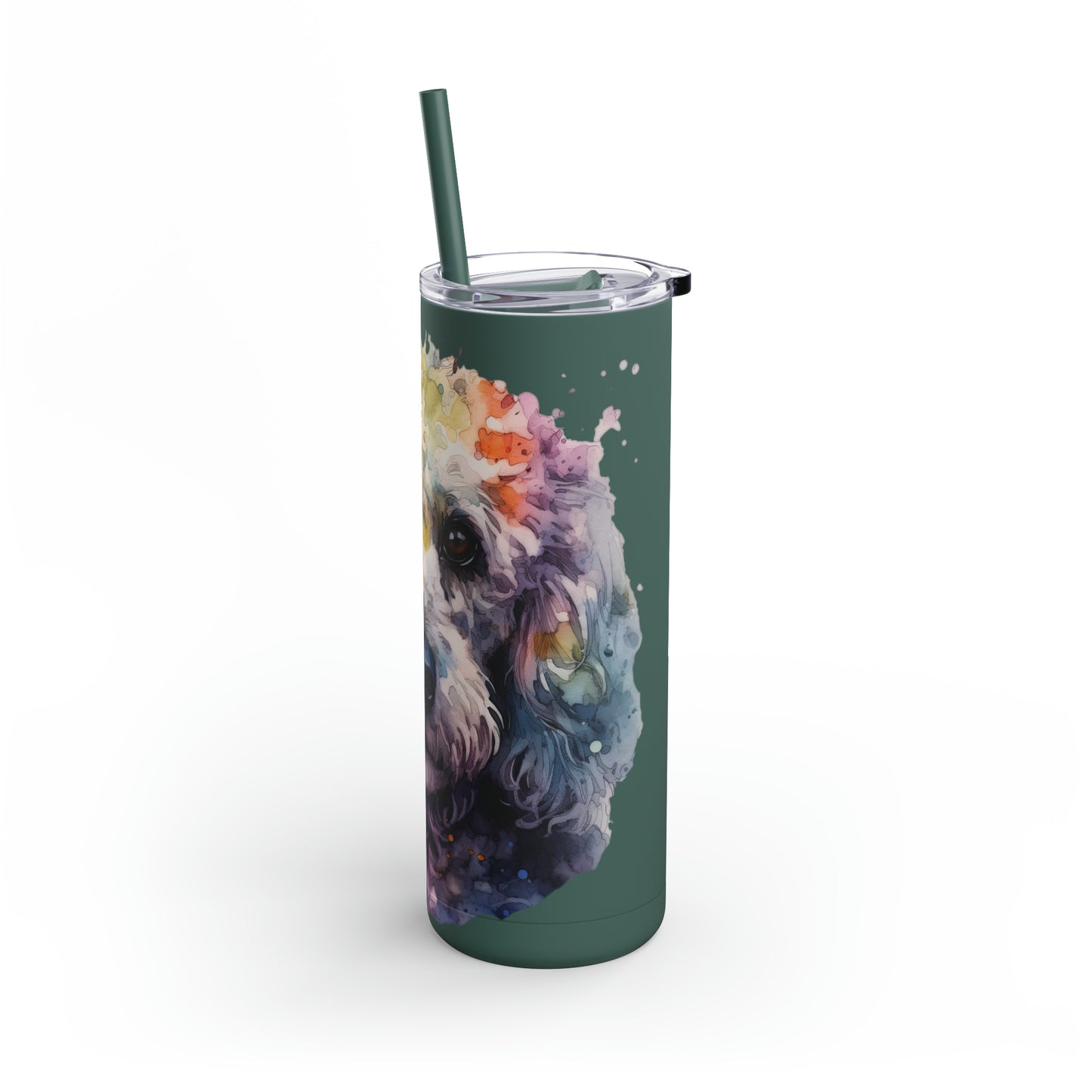 Poodle 1 Maars Maker Skinny Matte Tumbler, 20oz