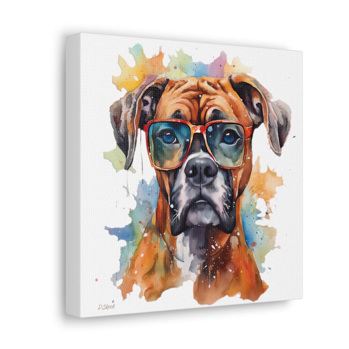 Boxer 4 Canvas Gallery Wraps