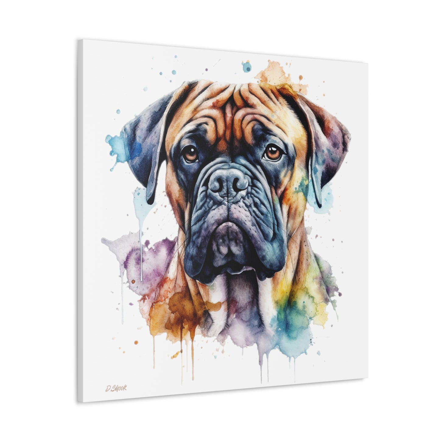 Bullmastiff 1 Canvas Gallery Wraps