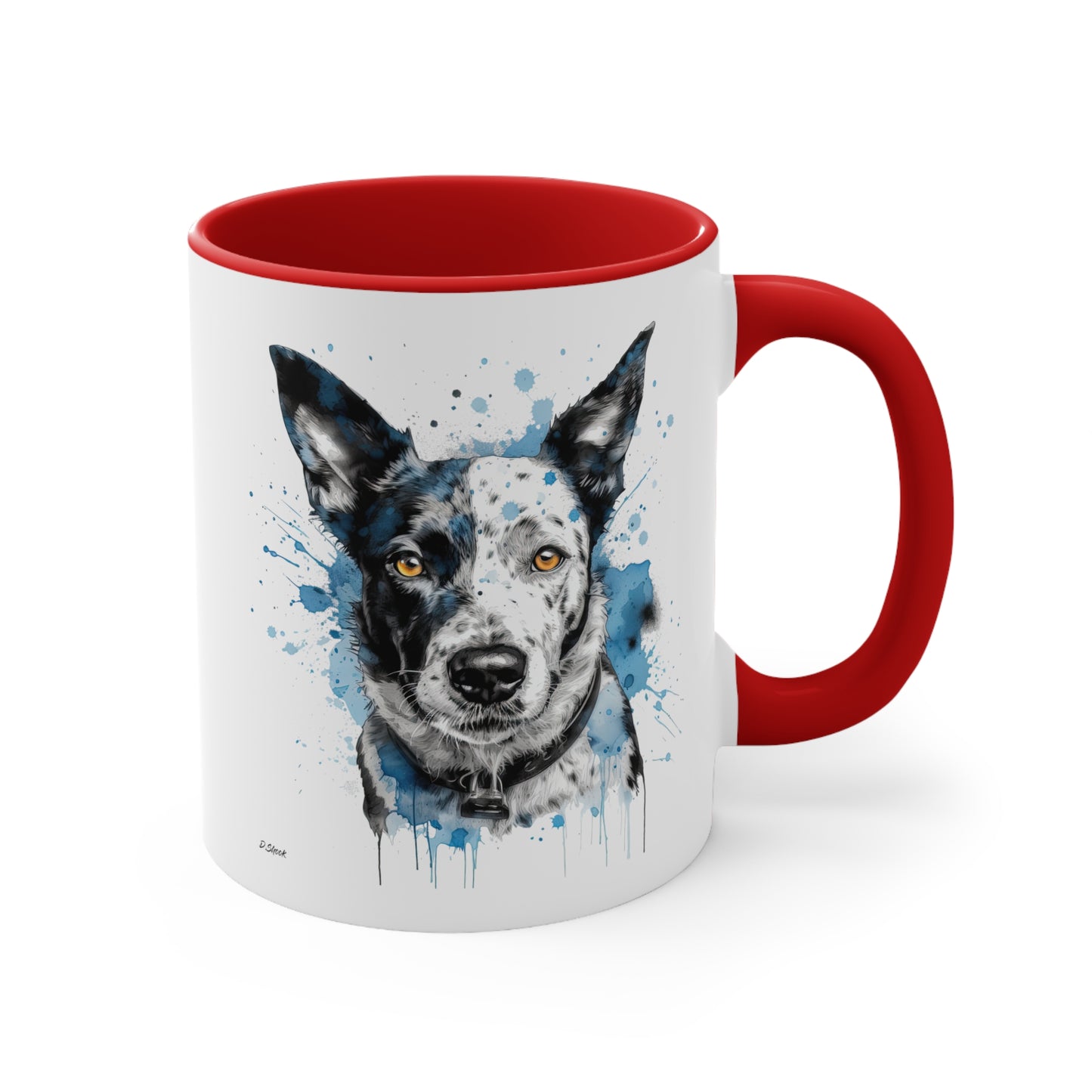 Blue Heeler 3 Accent Mugs