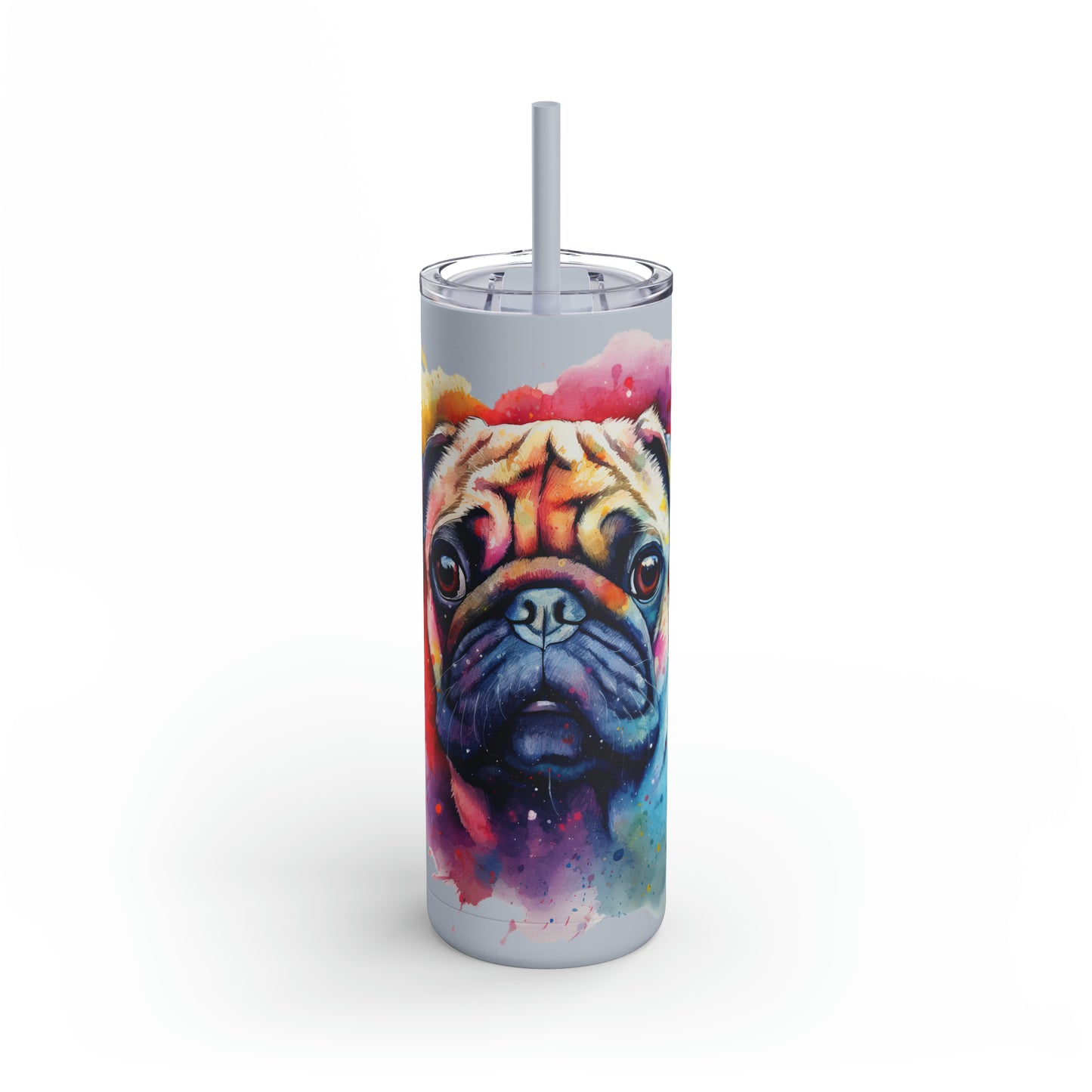 Pug 1 Maars Maker Skinny Matte Tumbler, 20oz