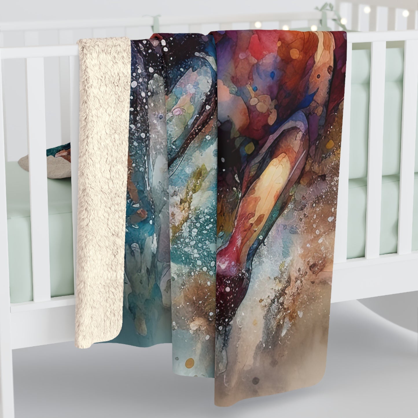 Horse Rescue 7 Sherpa Fleece Blanket