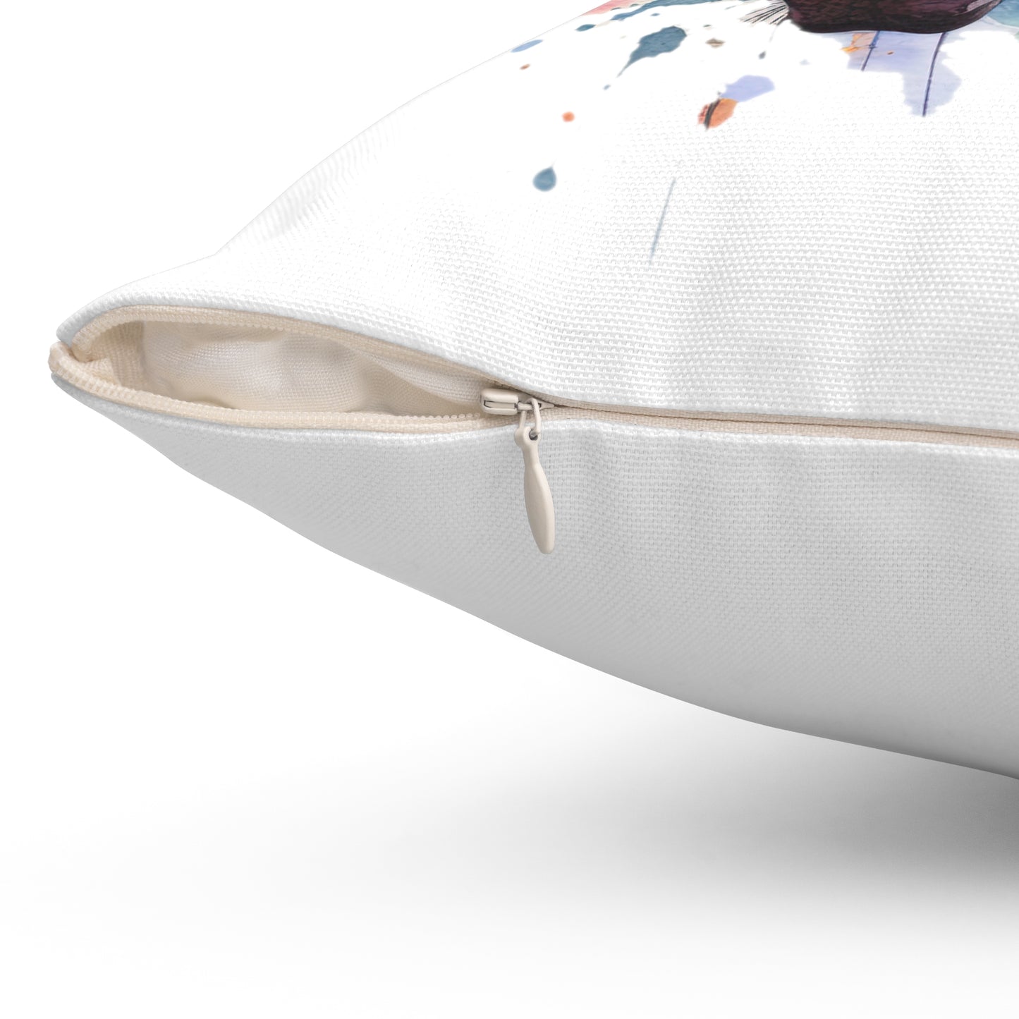 Horse Rescue 19 Spun Polyester Square Pillow