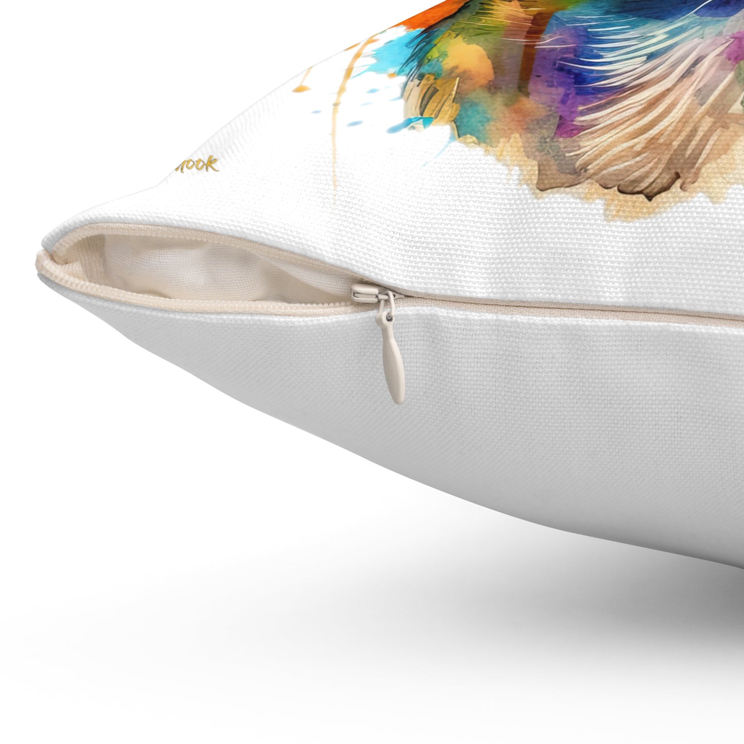 Chihuahua 7 Spun Polyester Square Pillow