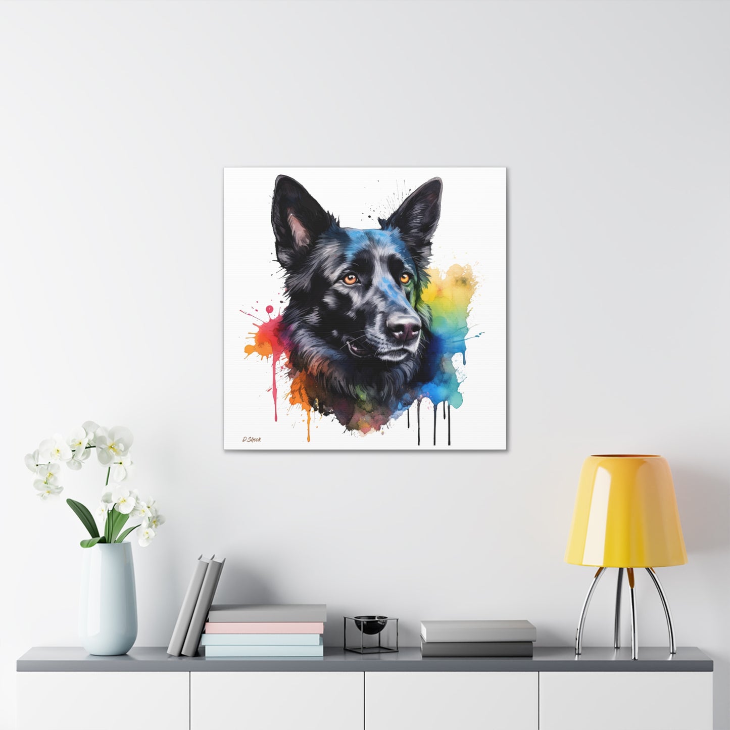 German Sheppard 22 Canvas Gallery Wraps