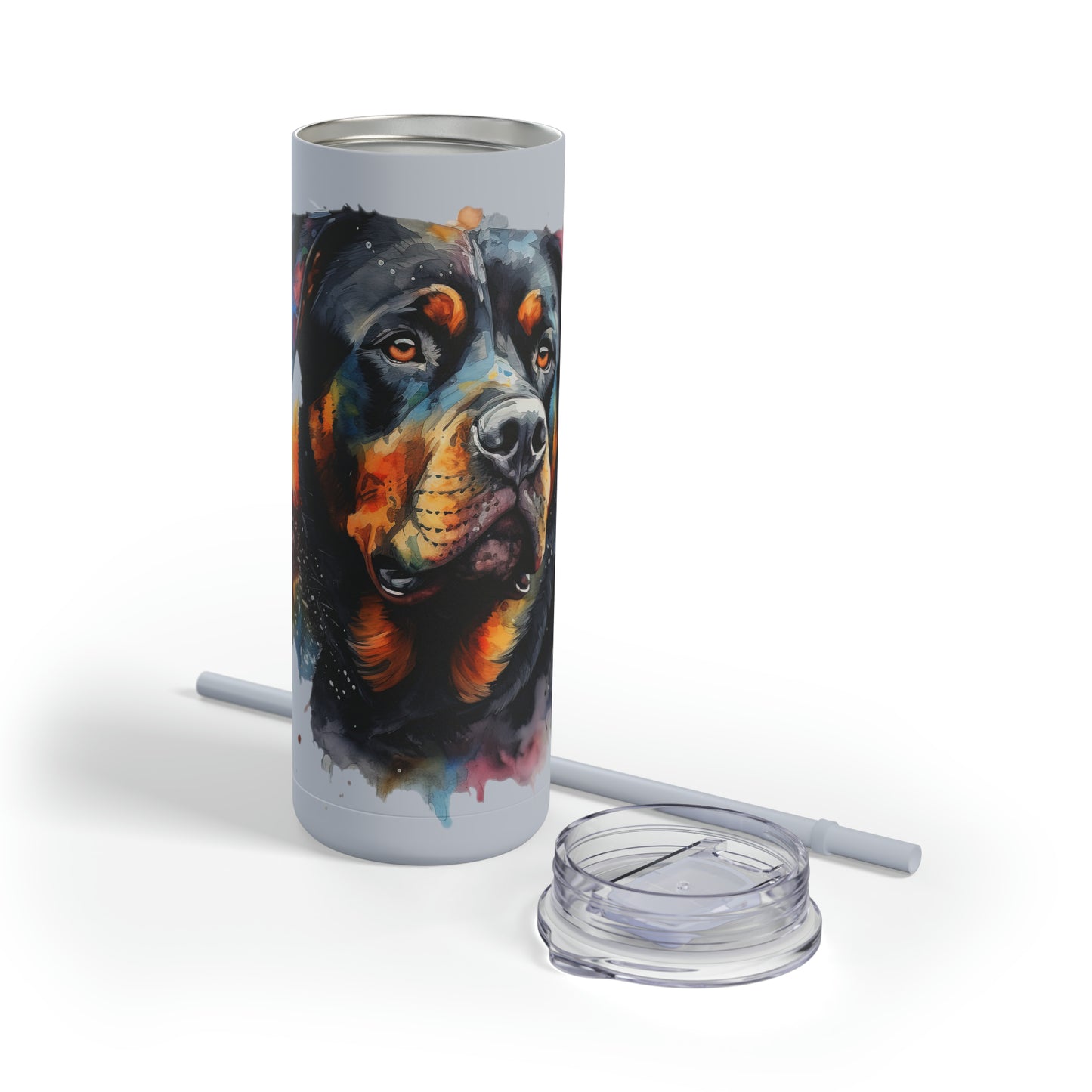 Rottweiler 3 Maars Maker Skinny Matte Tumbler, 20oz