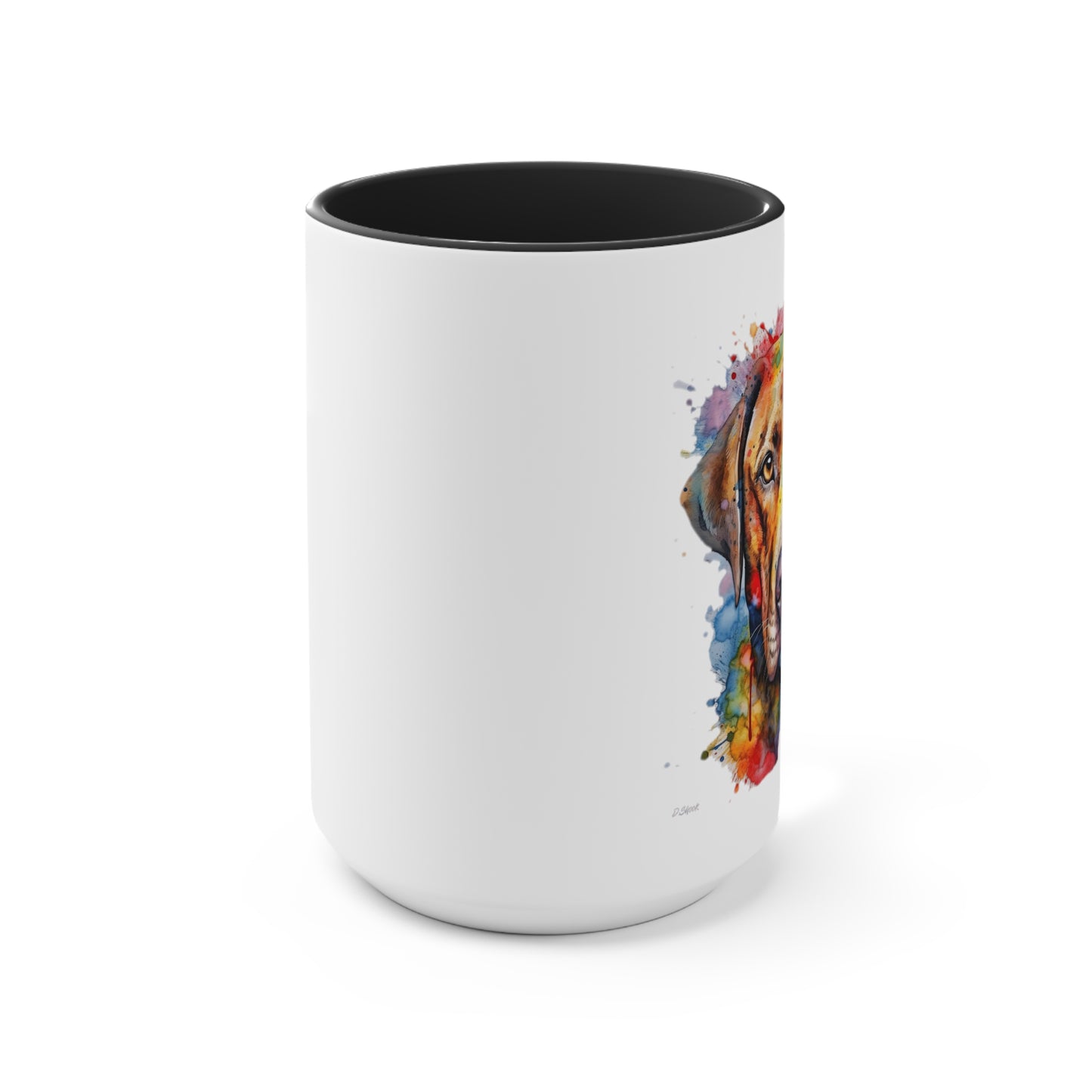 Labrador Retriever 2 Accent Mugs
