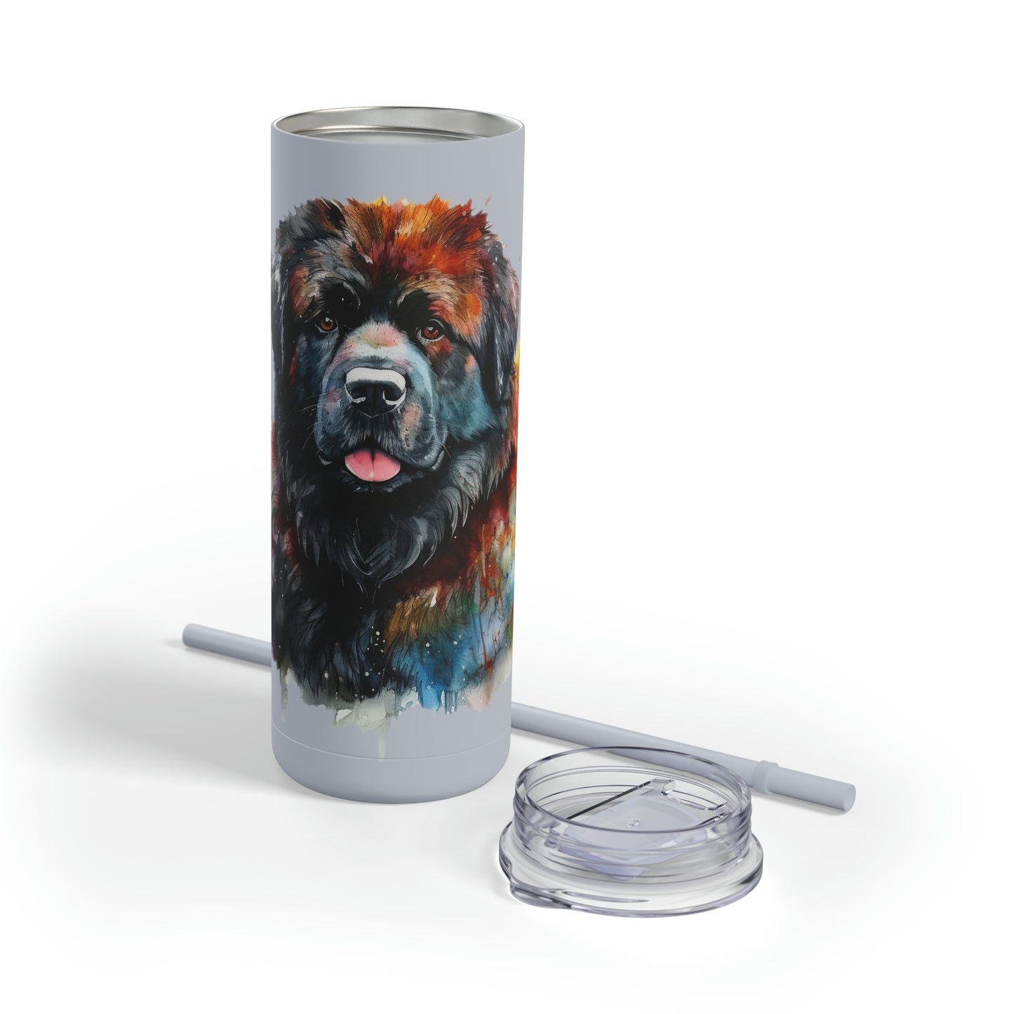 Newfoundland Dog 1 Maars Maker Skinny Matte Tumbler, 20oz