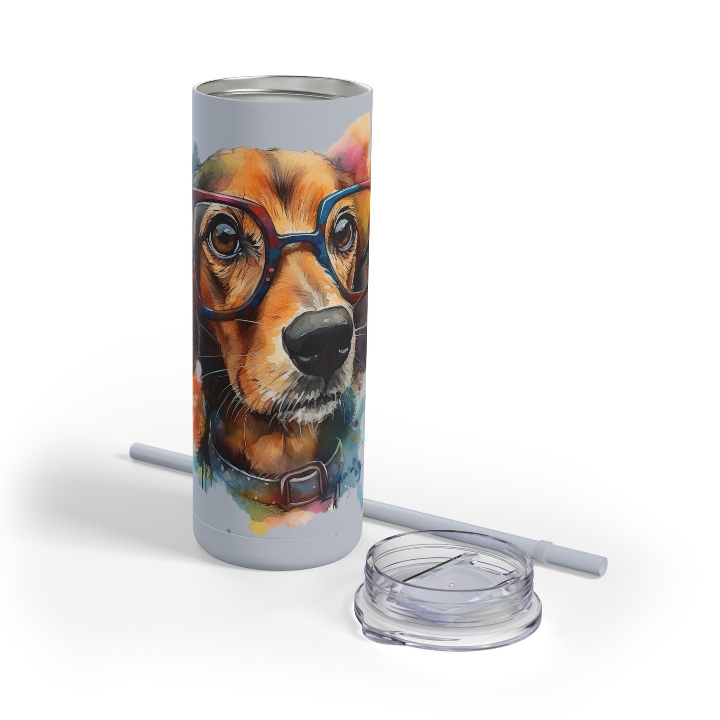 Dachshund 7 Maars Maker Skinny Matte Tumbler, 20oz