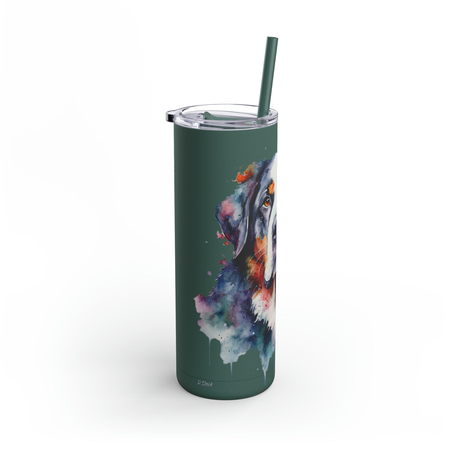 Greater Swiss Mountain Dog 3B Maars Maker Skinny Matte Tumbler, 20oz