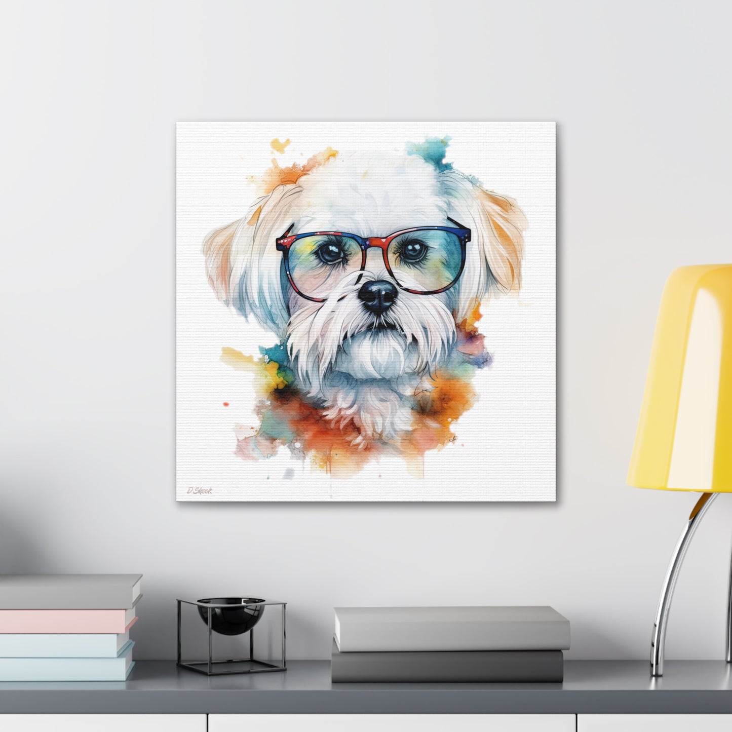 Maltese Dog 5 Canvas Gallery Wraps