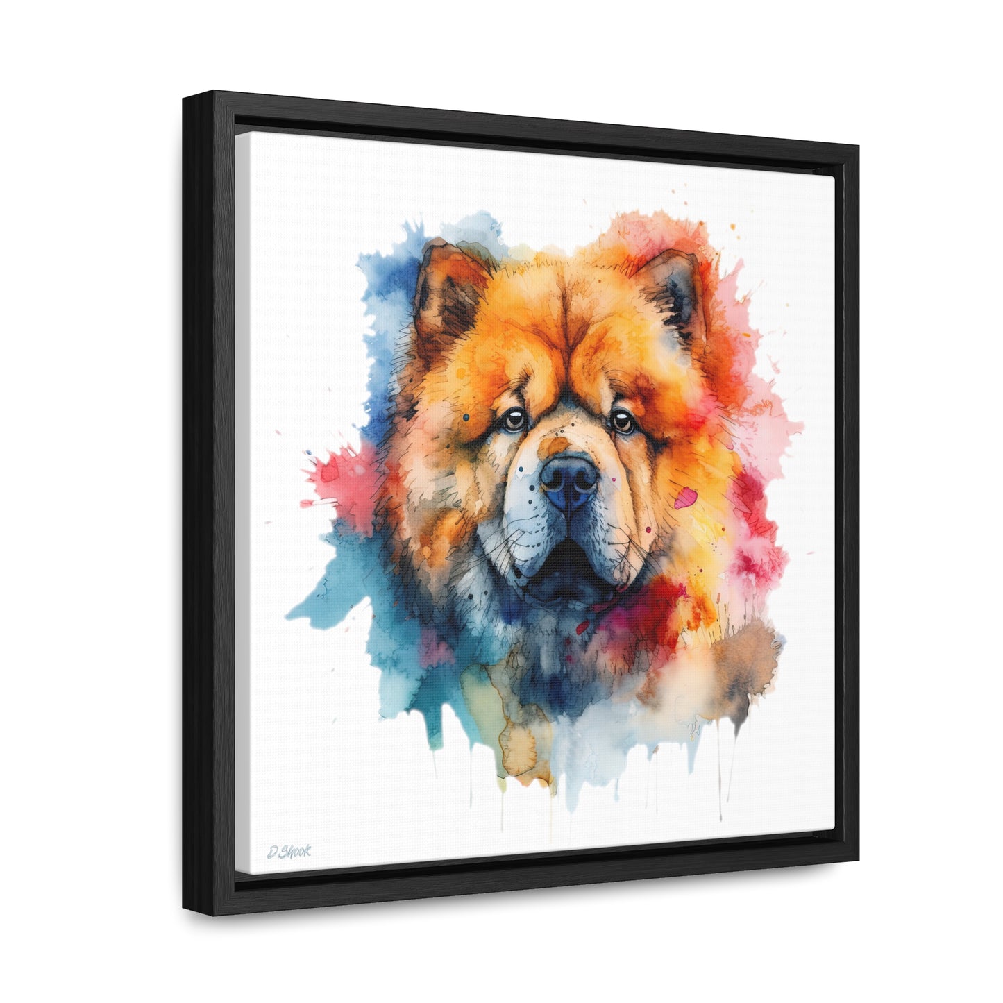 Chow Chow 1 Gallery Canvas Wraps, Square Frame
