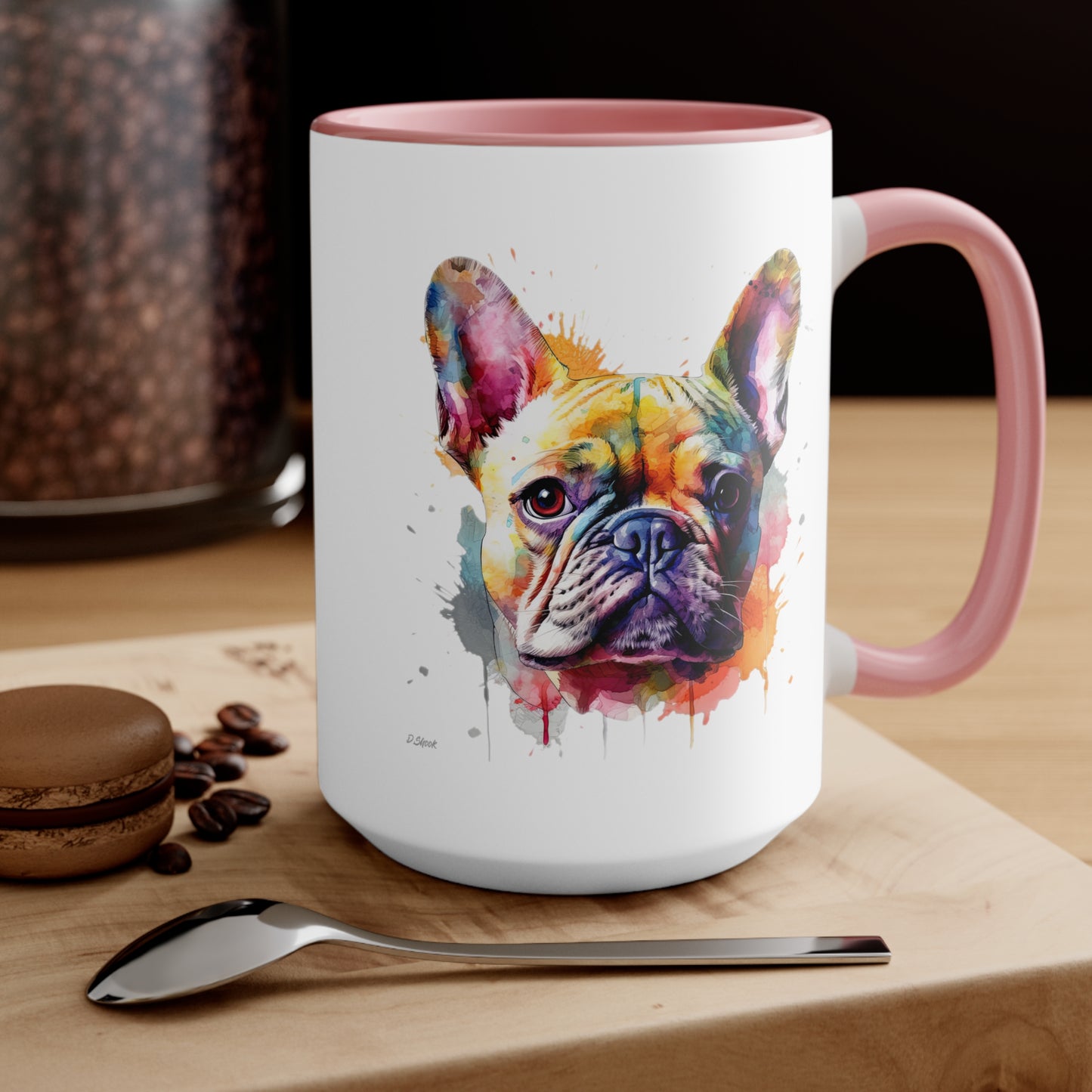 French Bulldog 6 Accent Mugs