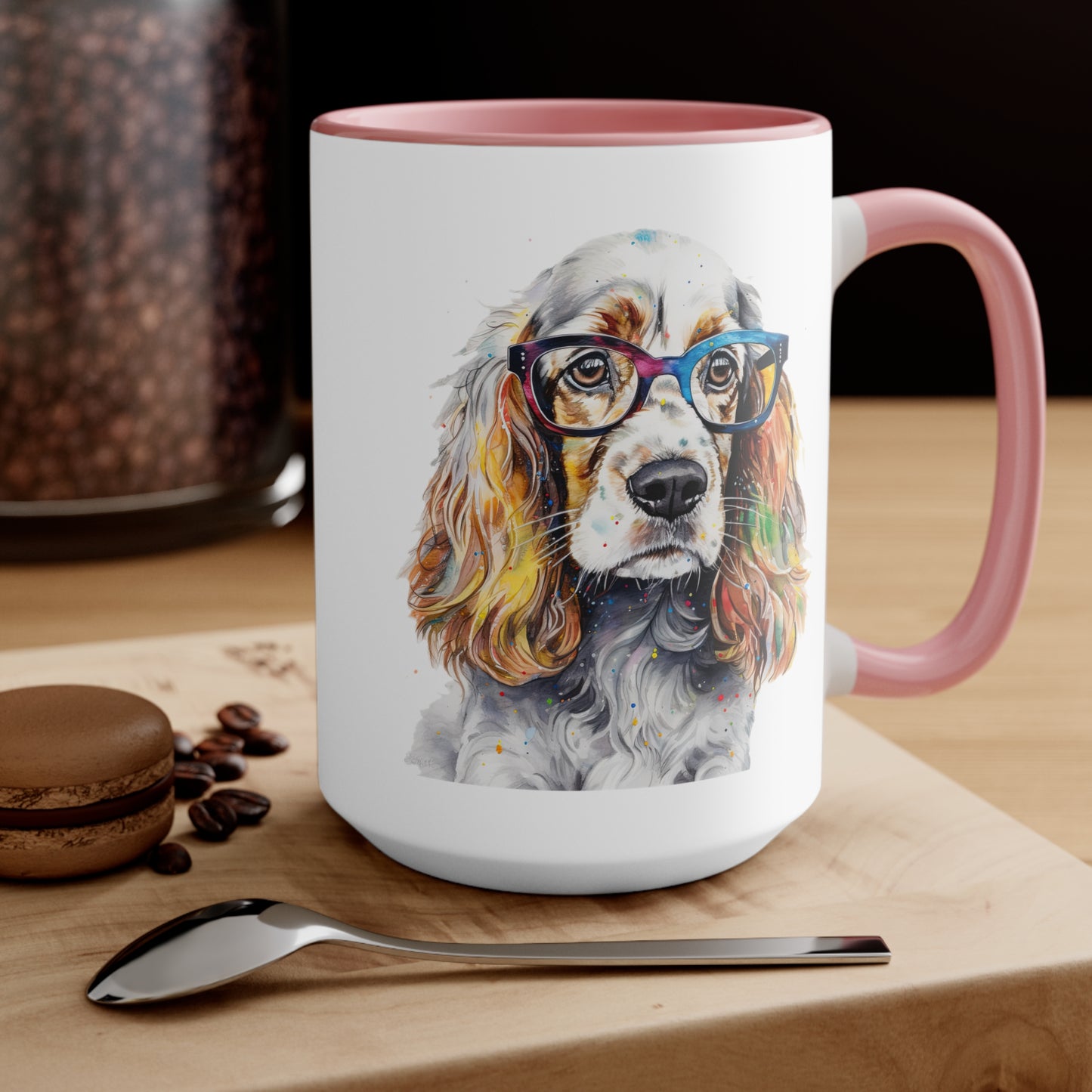 English Cocker Spaniel 6 Accent Mugs