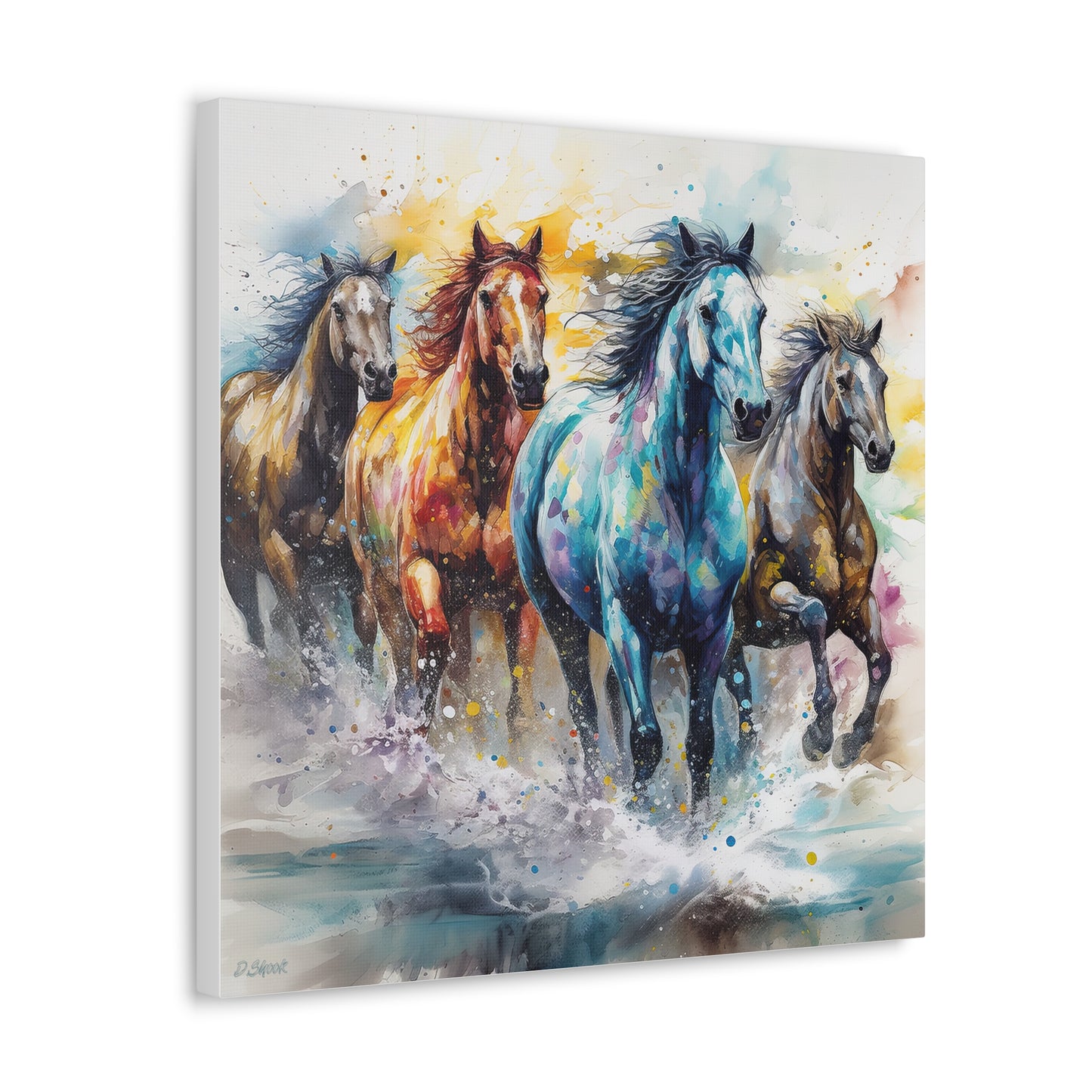 Horse Rescue 15 Canvas Gallery Wraps