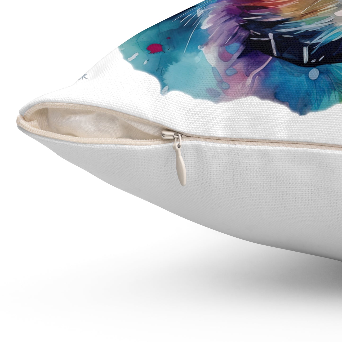 Chihuahua 1 Spun Polyester Square Pillow