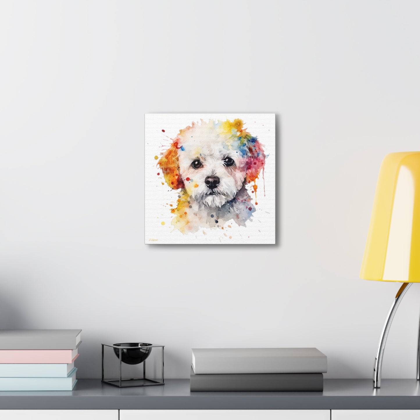 Bichon Frise 2 Canvas Gallery Wraps