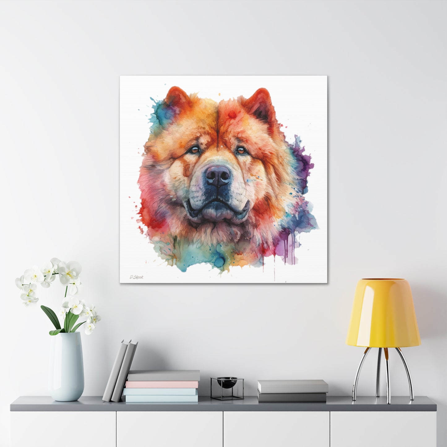 Chow Chow 2 Canvas Gallery Wraps