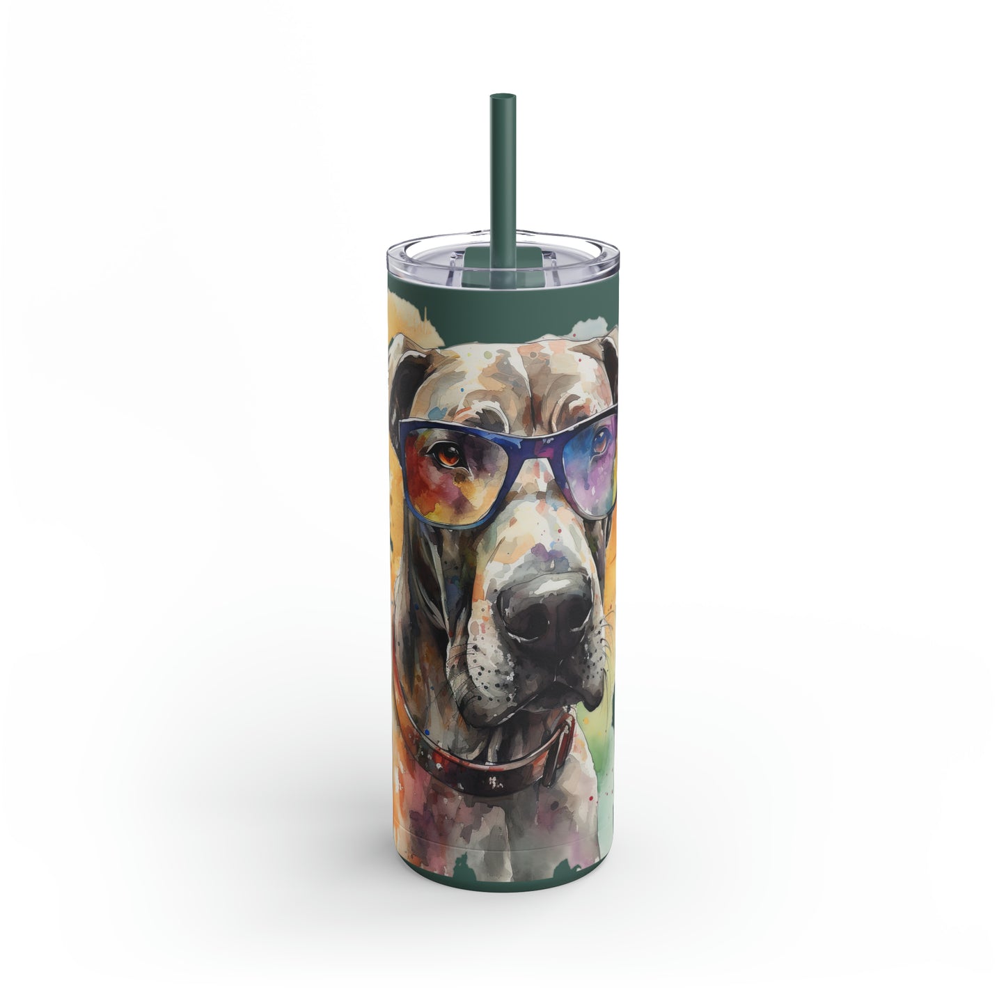 Great Dane 4 Maars Maker Skinny Matte Tumbler, 20oz