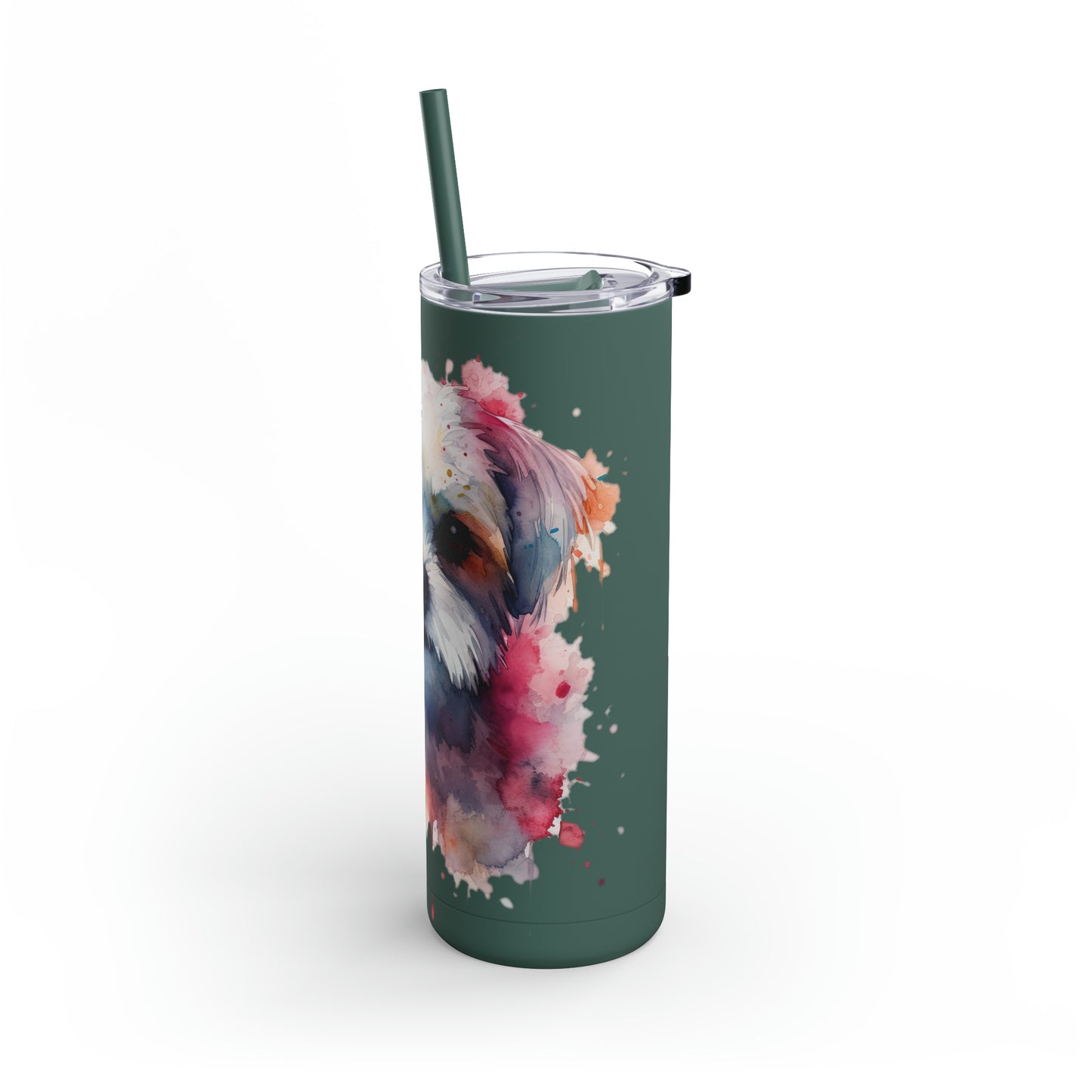 Maltese Dog 1 Maars Maker Skinny Matte Tumbler, 20oz