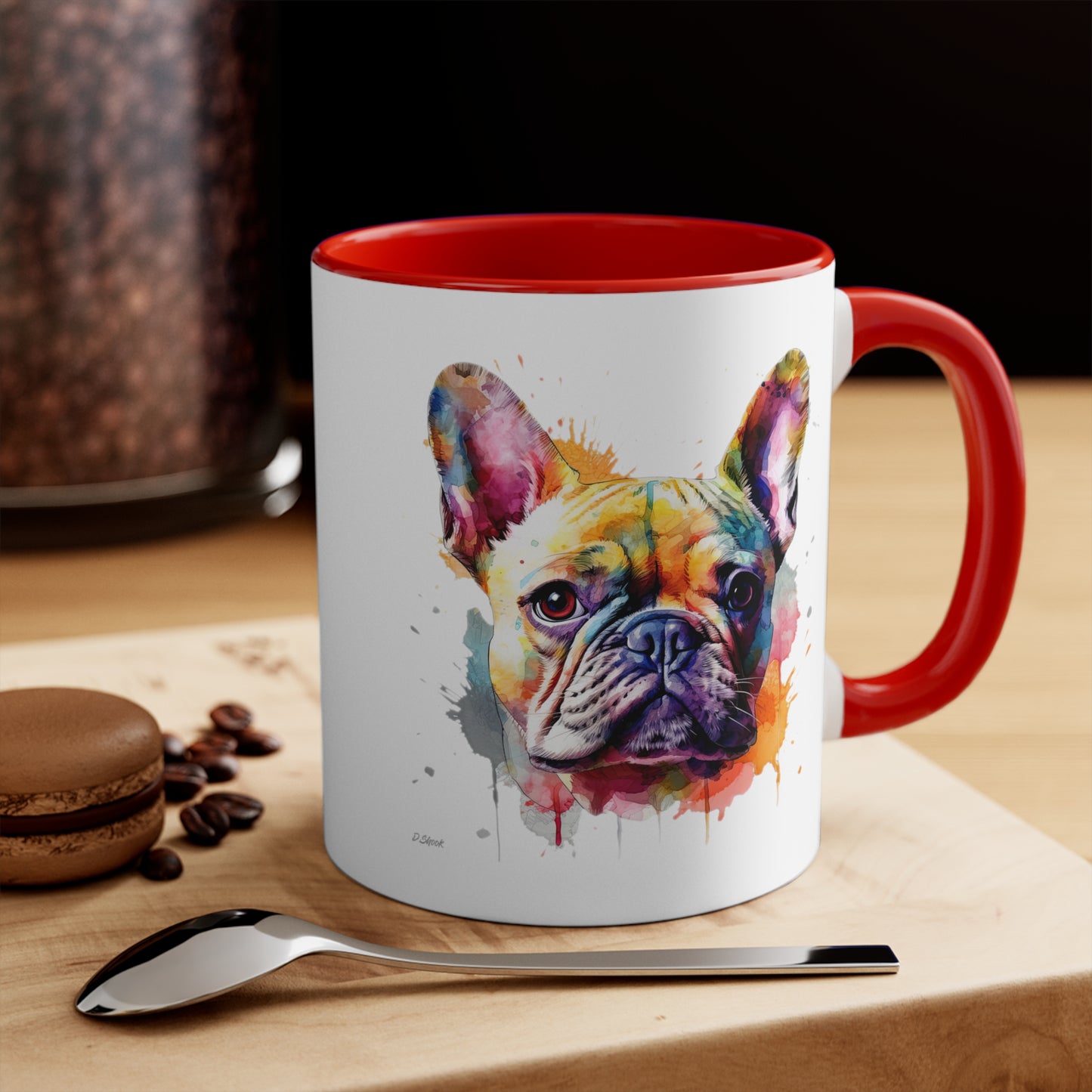 French Bulldog 6 Accent Mugs