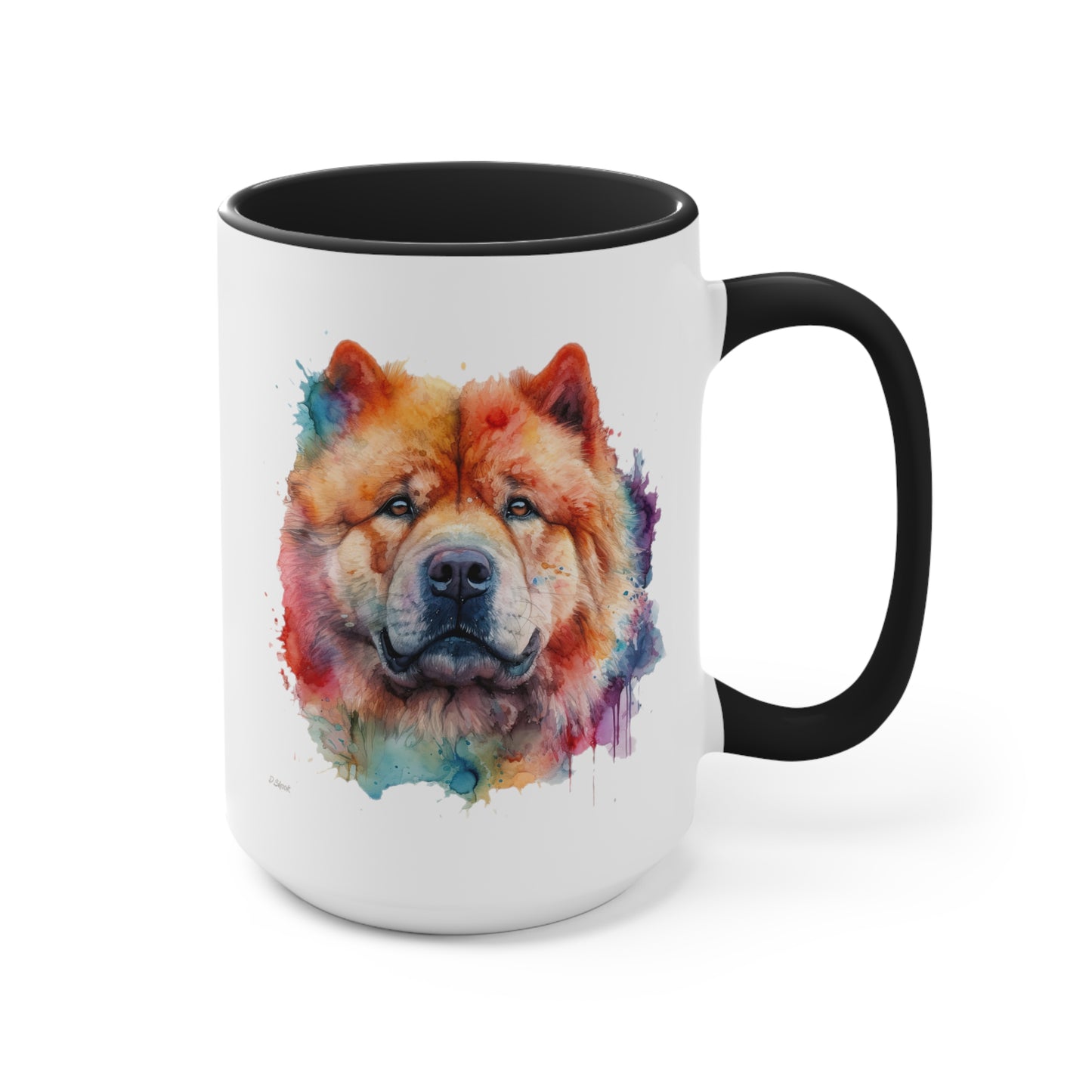 Chow Chow 2 Accent Mugs