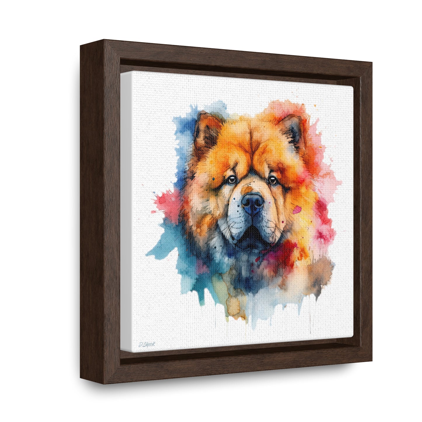 Chow Chow 1 Gallery Canvas Wraps, Square Frame