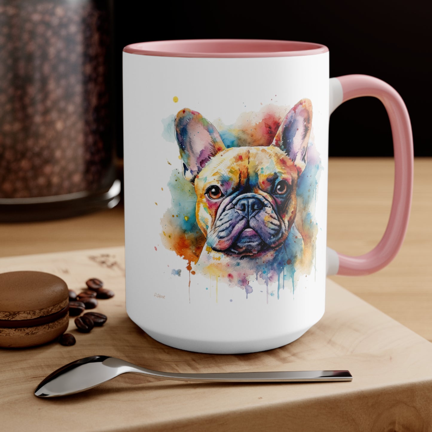 French Bulldog 1 Accent Mugs