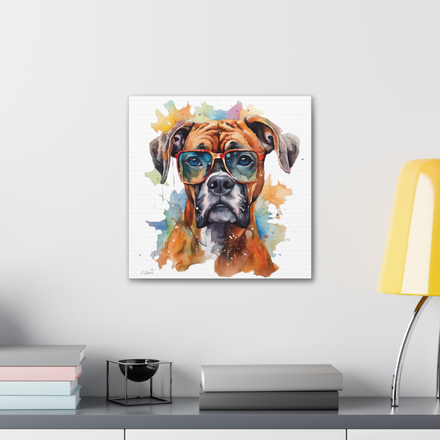 Boxer 4 Canvas Gallery Wraps