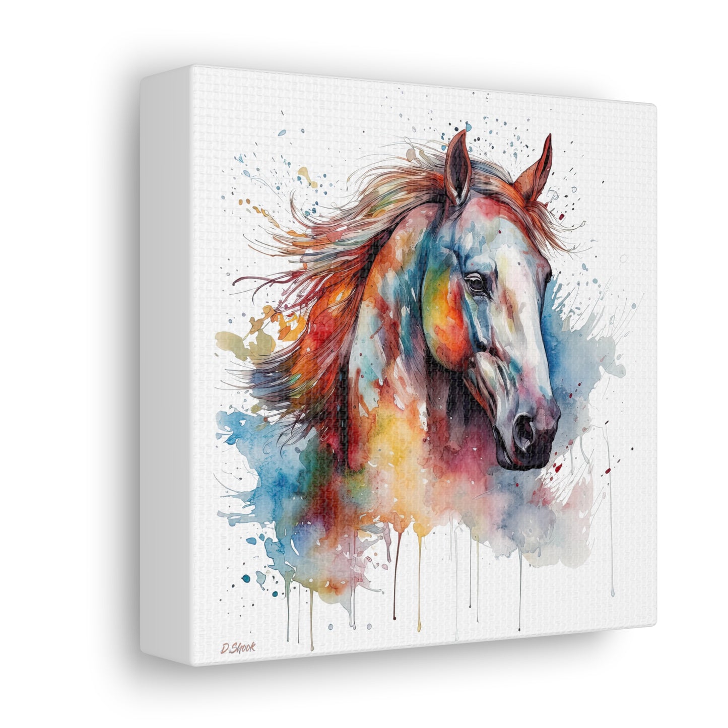 Horse Rescue 12 Canvas Gallery Wraps