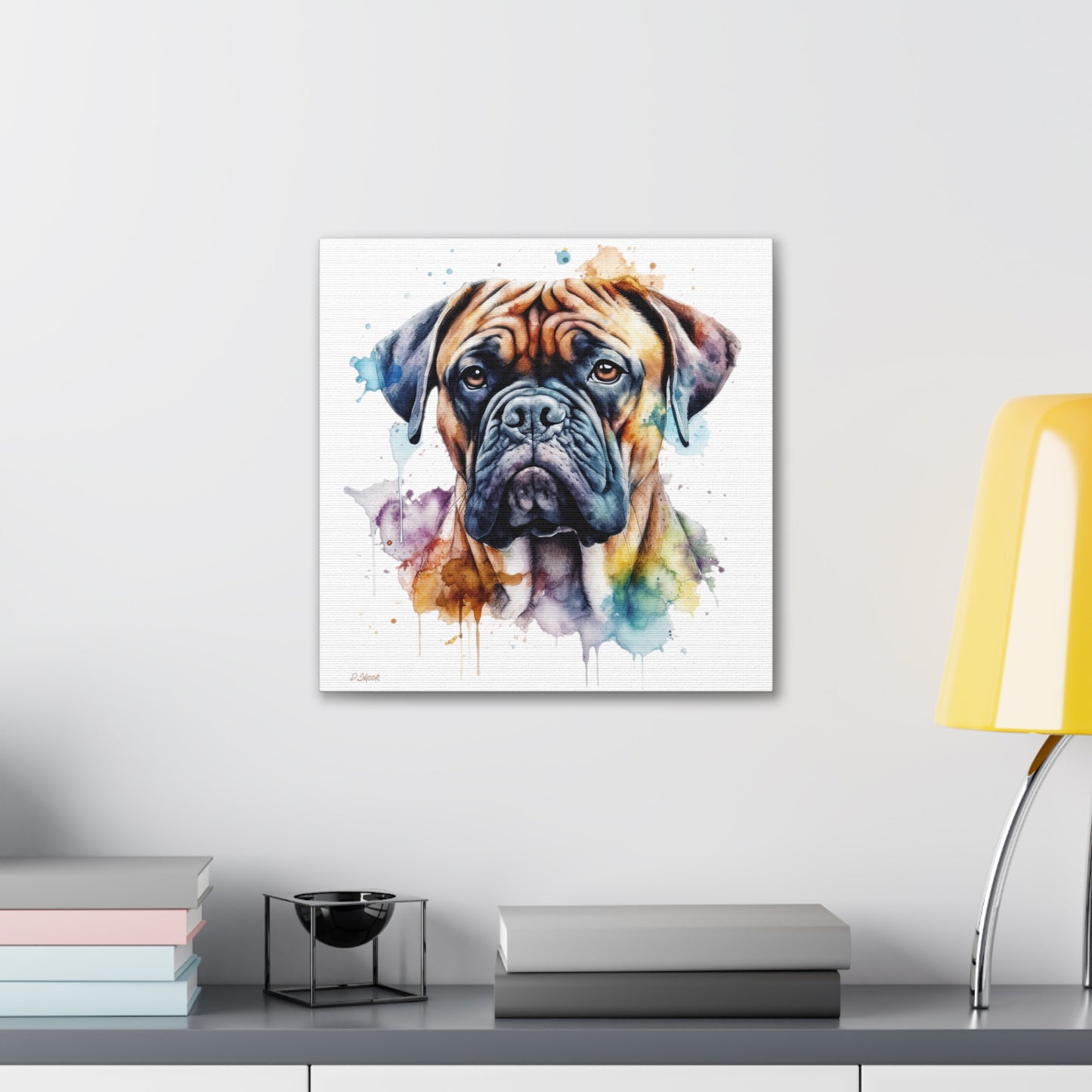 Bullmastiff 1 Canvas Gallery Wraps