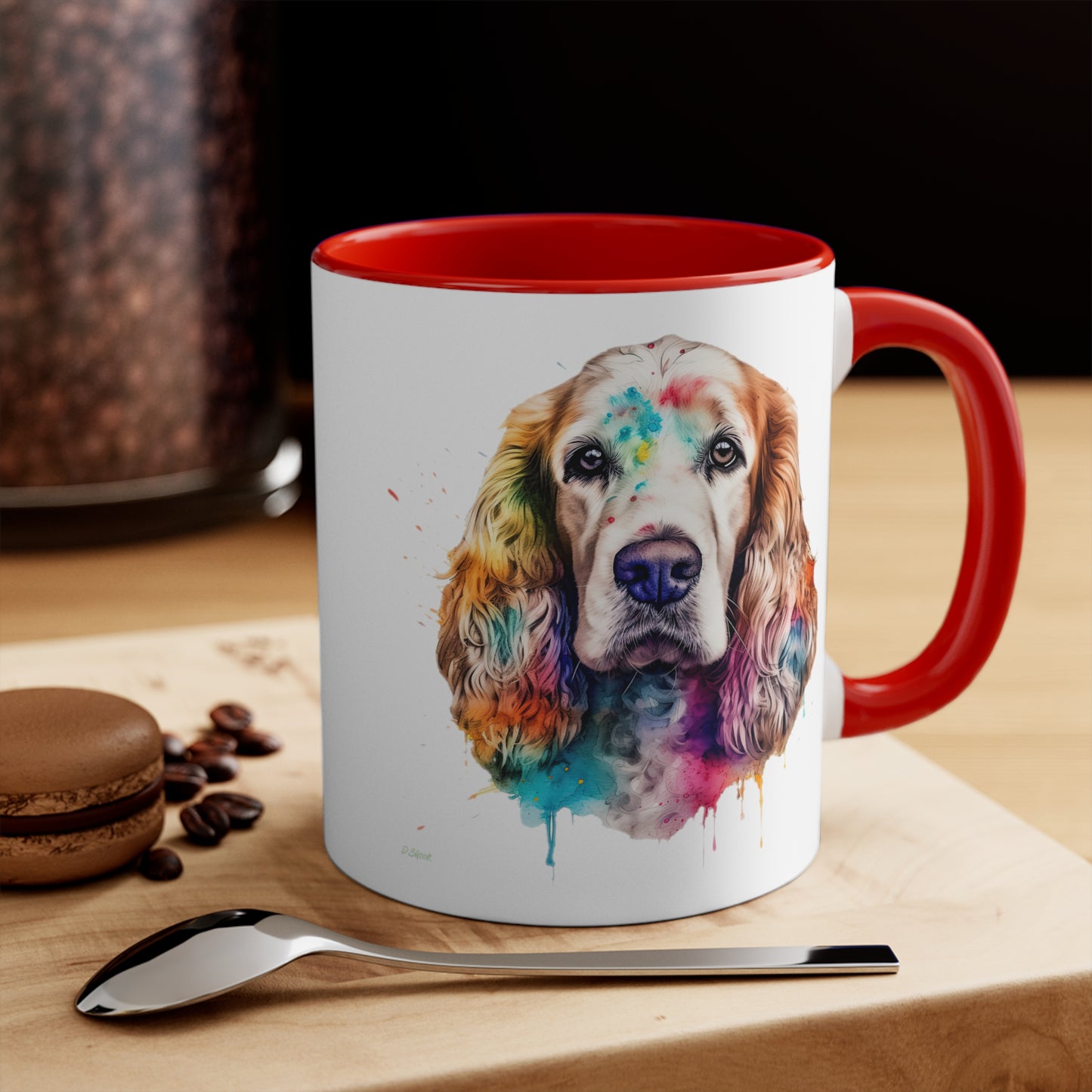 English Cocker Spaniel 2 Accent Mugs