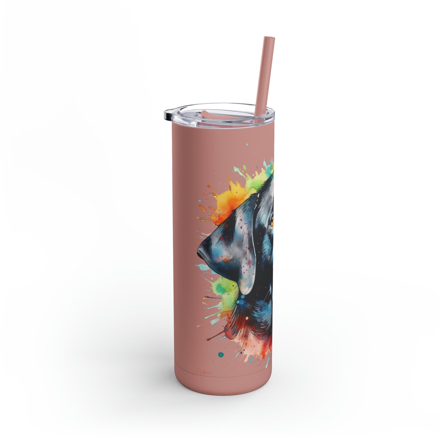 Black Lab 5 Maars Maker Skinny Matte Tumbler, 20oz