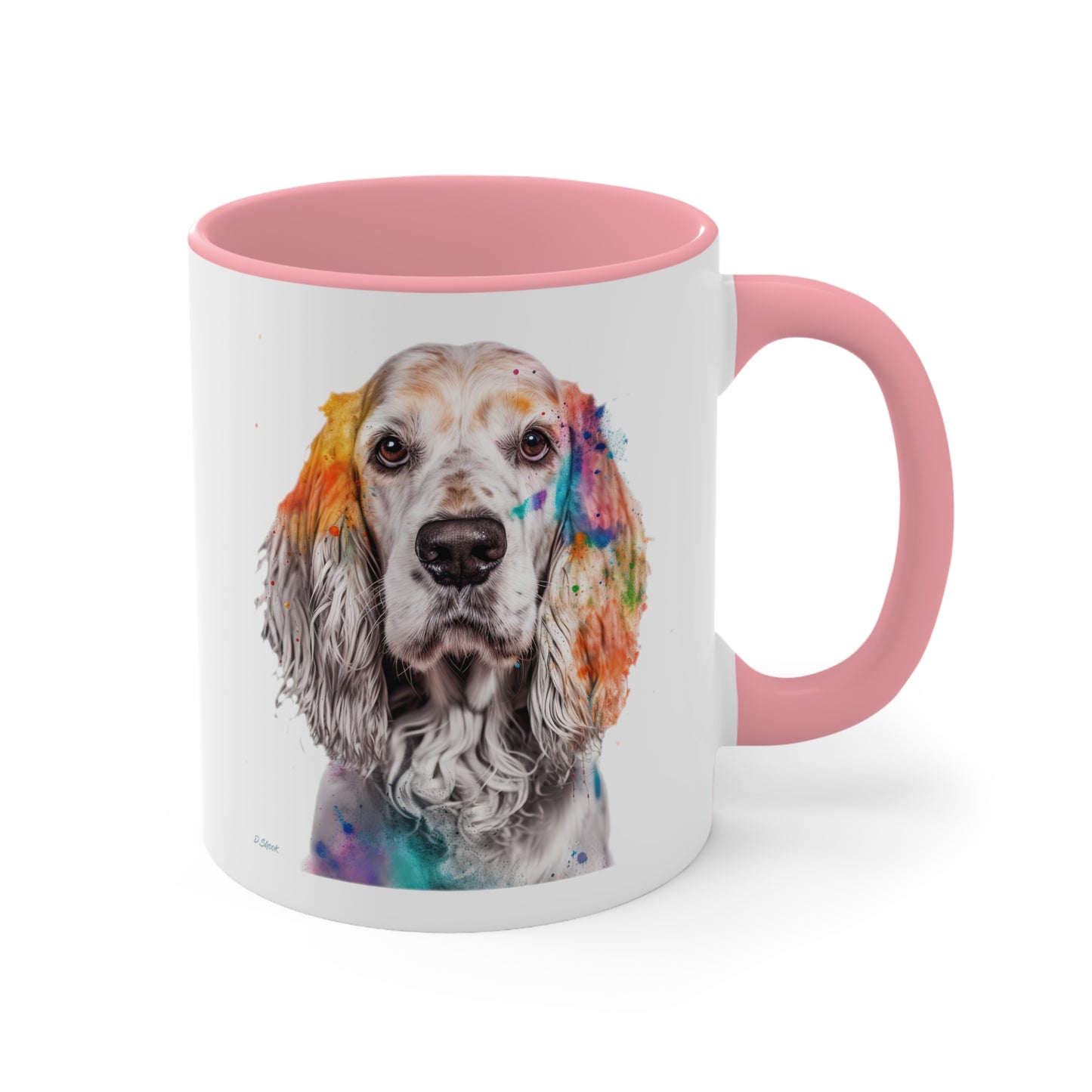 English Cocker Spaniel 3 Accent Mugs