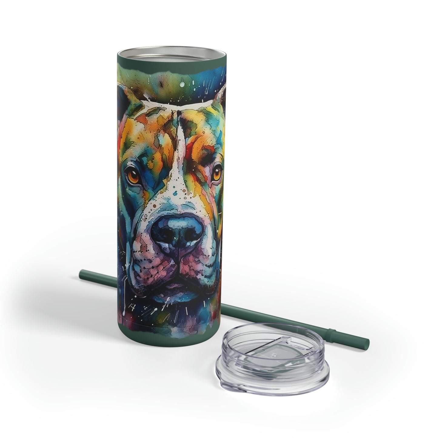 Pitbull 1 Maars Maker Skinny Matte Tumbler, 20oz