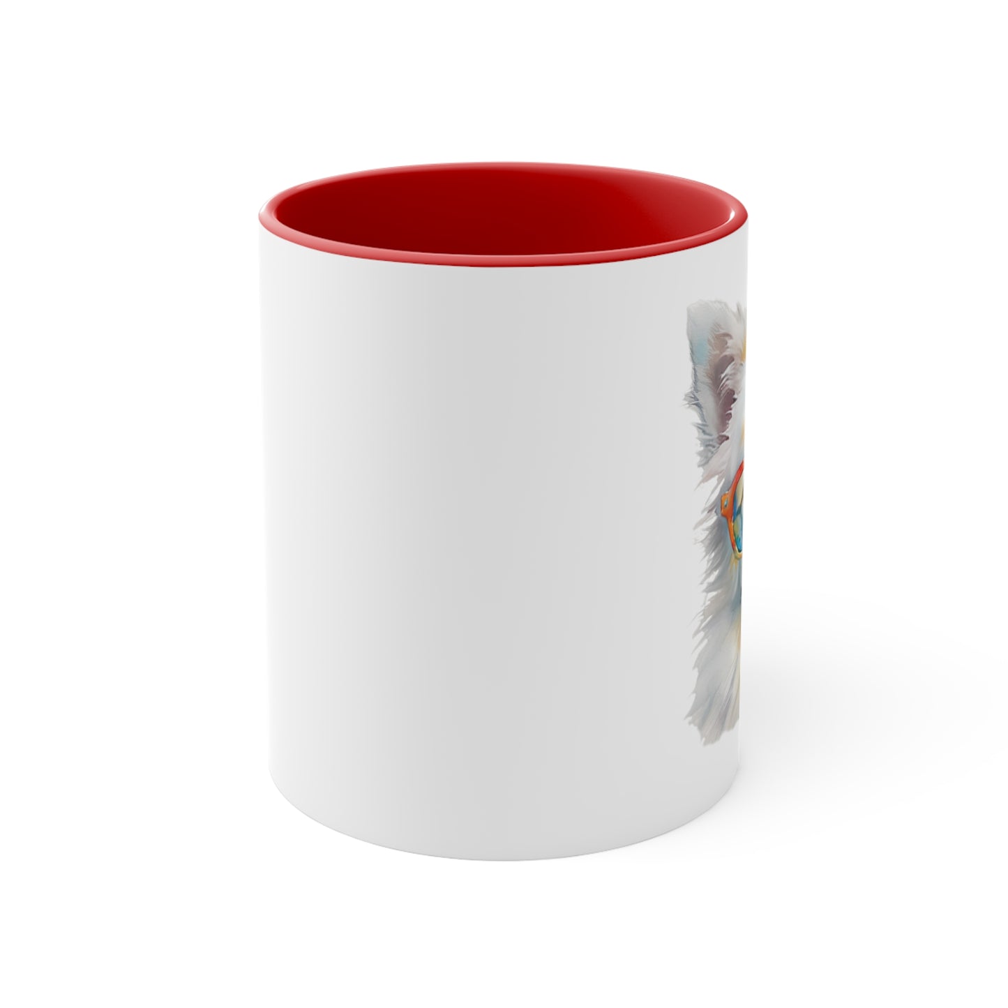 American Eskimo Dog 5 Accent Mugs