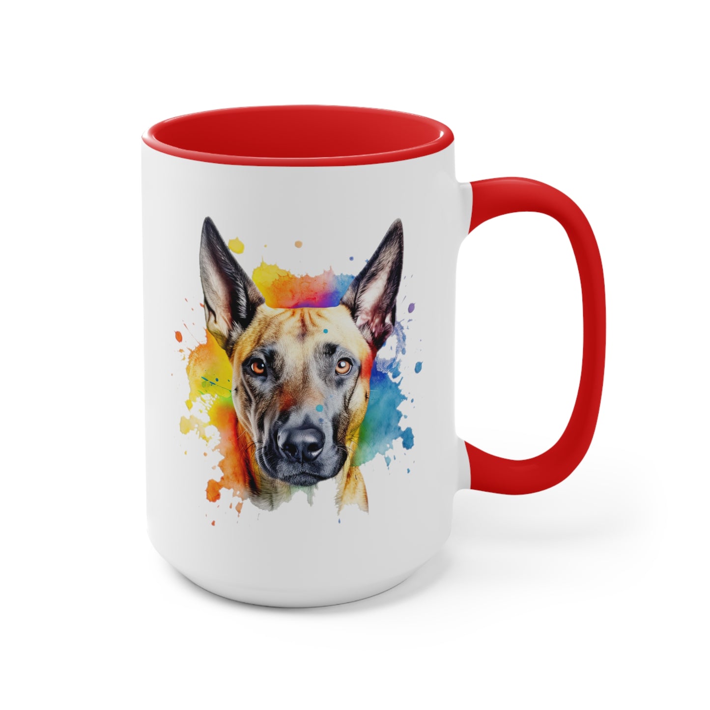 Belgium Malinois 3 Accent Mugs