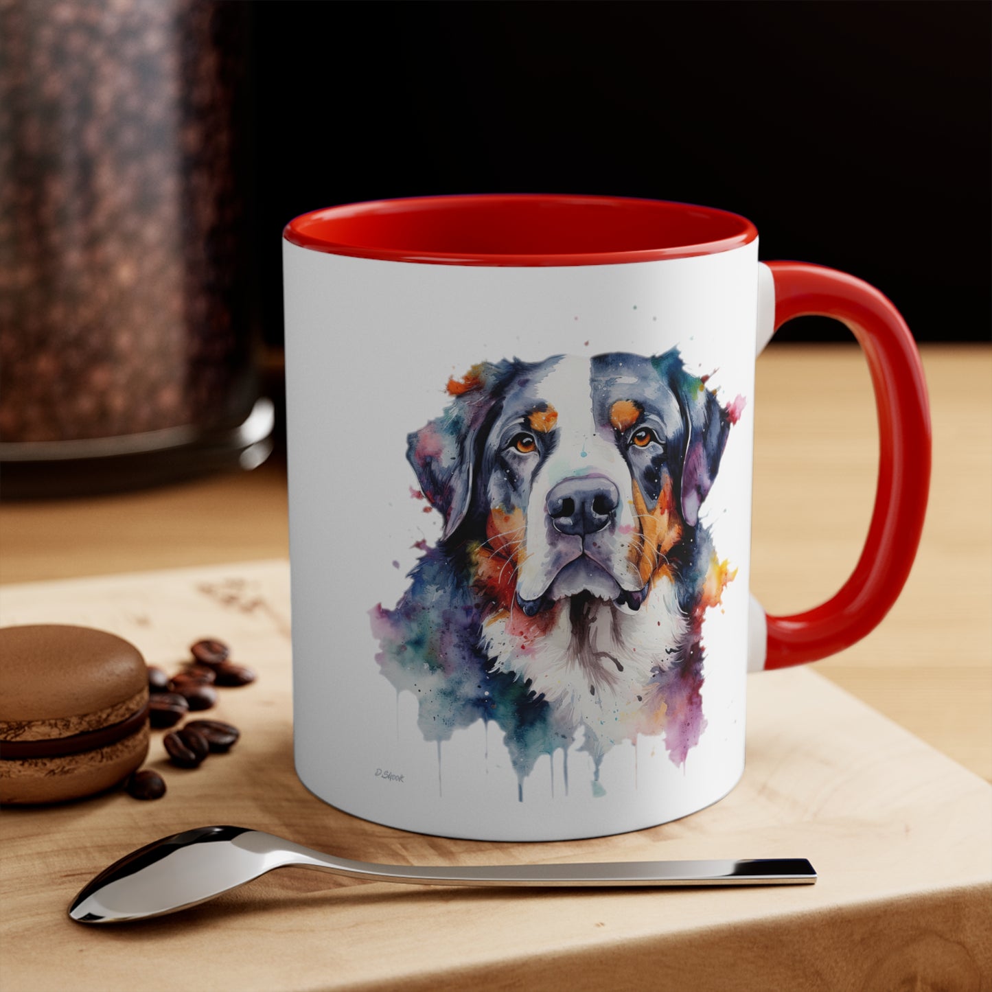 Greater Swiss Mountain Dog 3B Accent Mugs