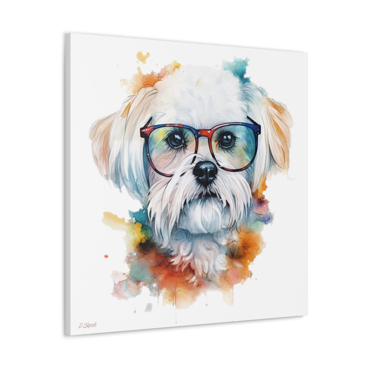 Maltese Dog 5 Canvas Gallery Wraps