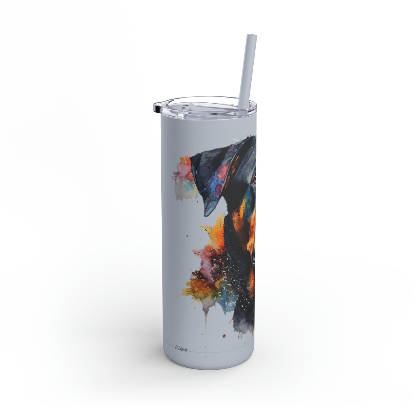 Rottweiler 3 Maars Maker Skinny Matte Tumbler, 20oz